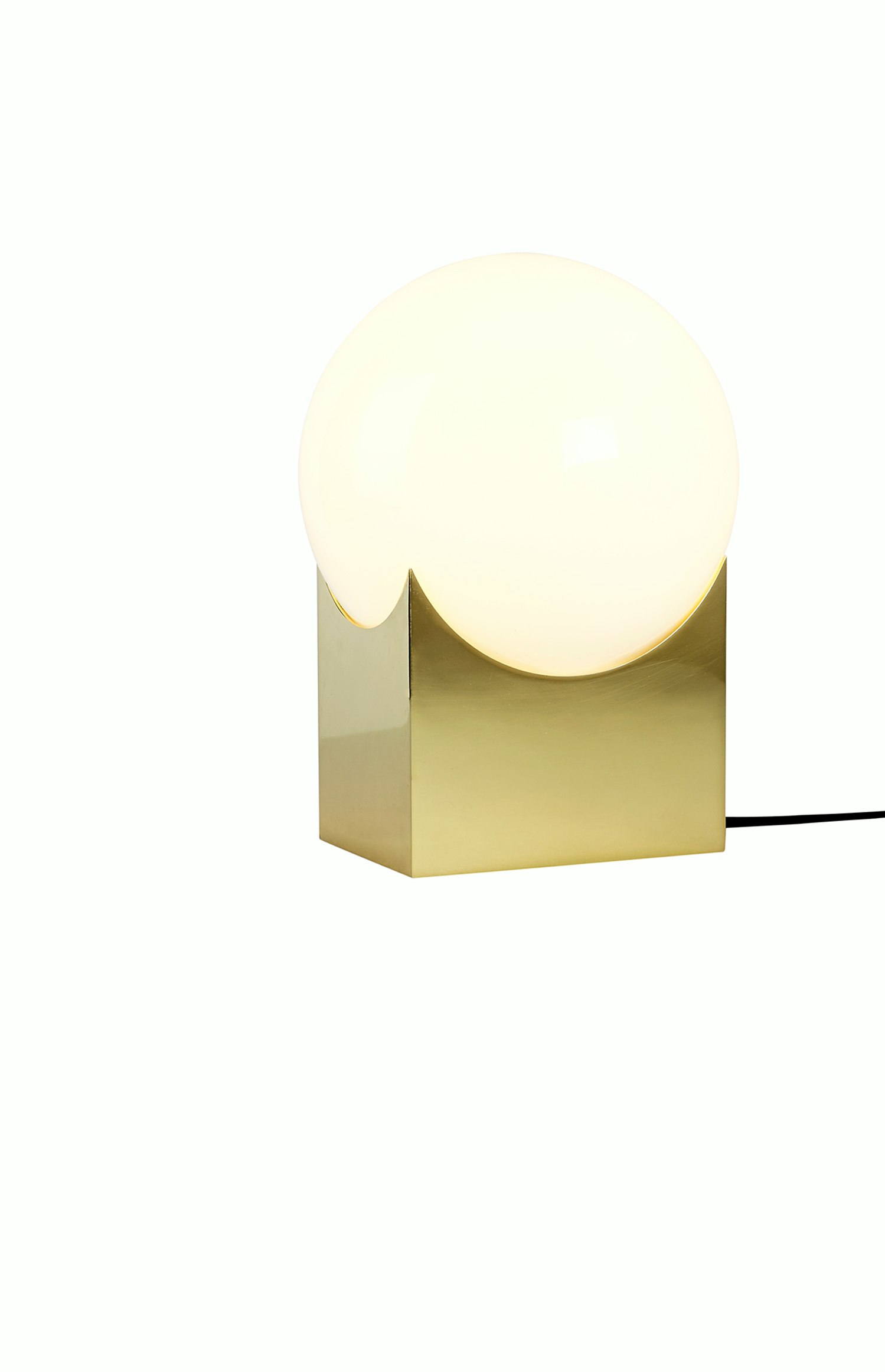 Atlas Table Lamp - Polished Brass Small, Small