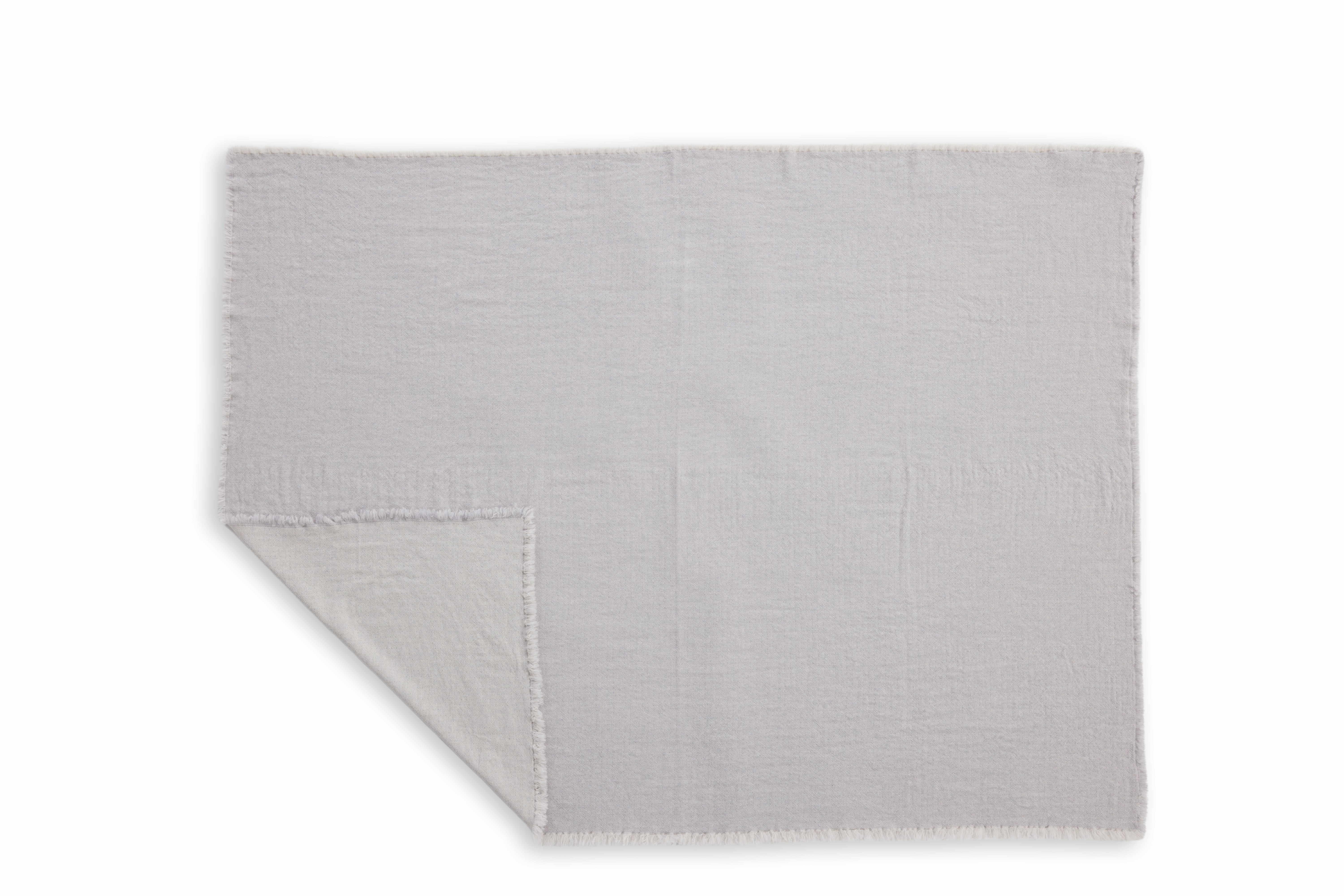 Gabriel Throw - Light Grey, 6' x 9' envelope packaging