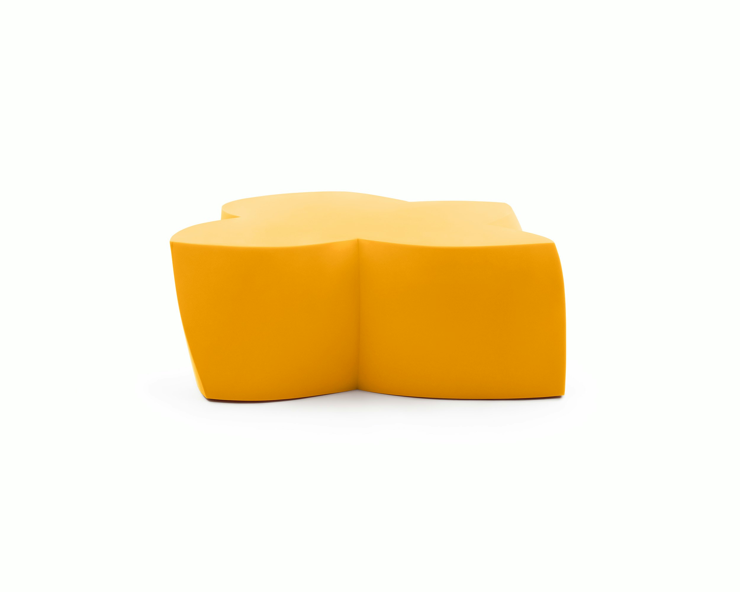 Frank Gehry Coffee Table - Yellow