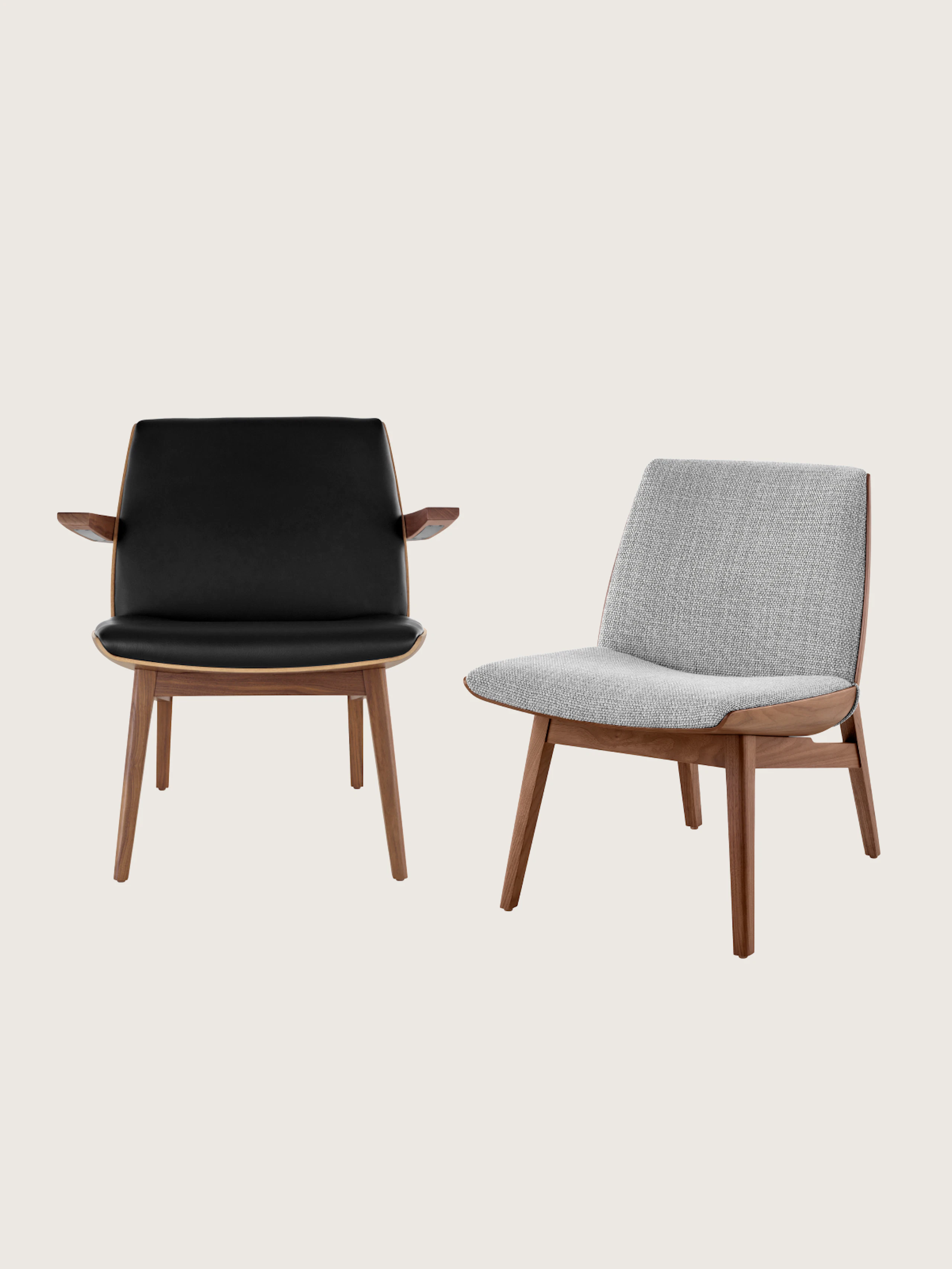 Clamshell Lounge Chair