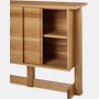 Land Storage, Console, Oak, Opened Door
