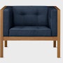 Cube Armchair - Mode,  Society,  Oak