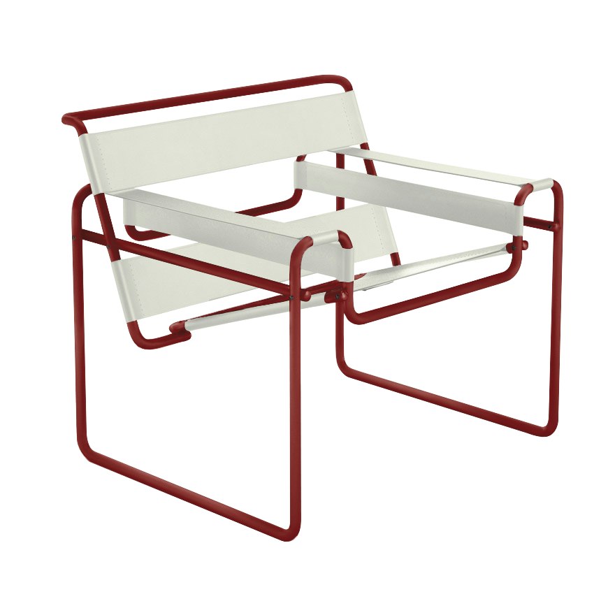 Wassily Chair - cream,  dark