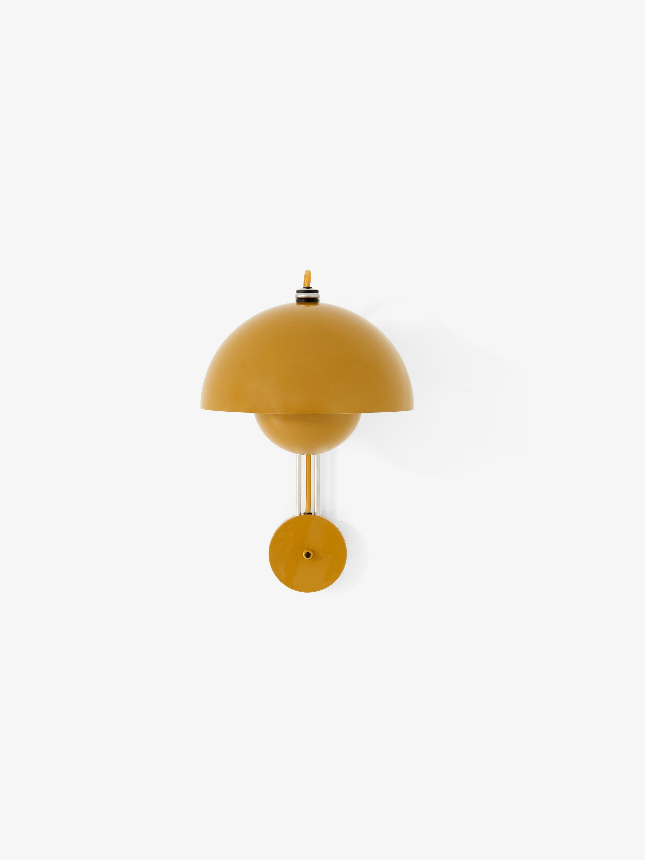 Flowerpot Sconce - Mustard