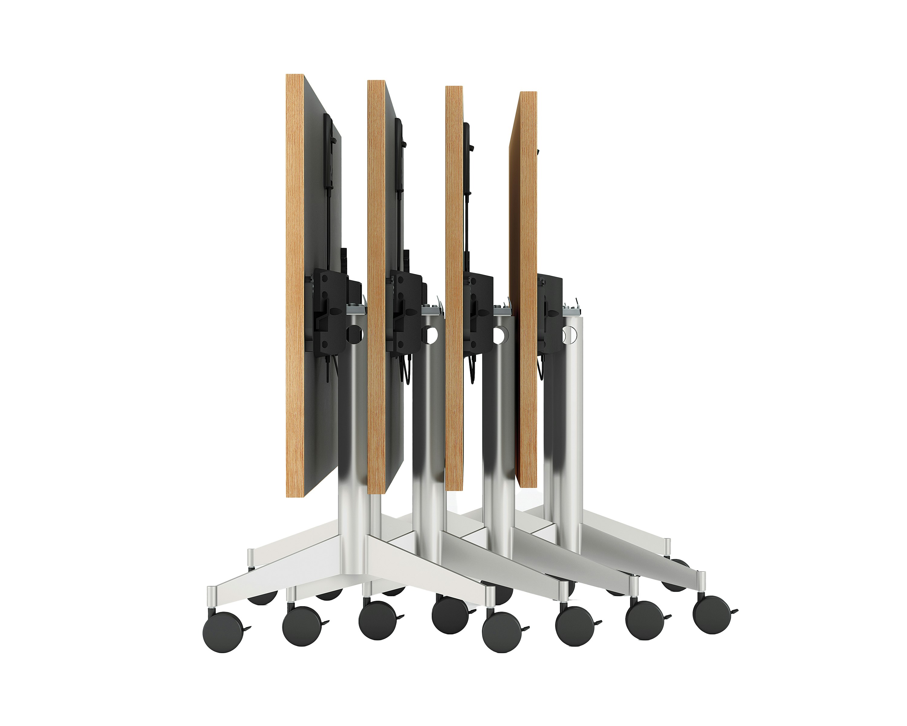 MP Flex Table, Folded and Nested