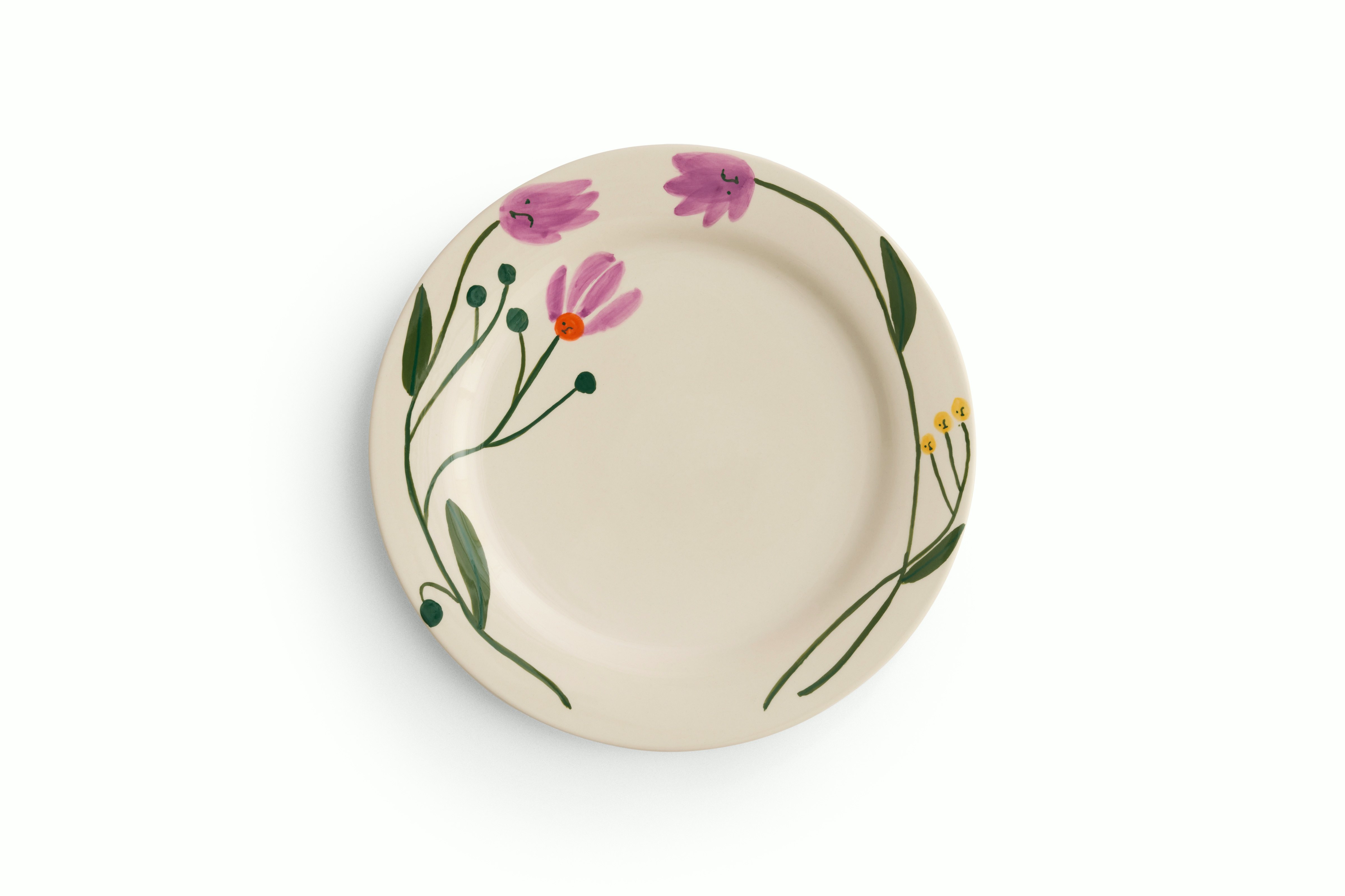 Wild Flower Salad Plate