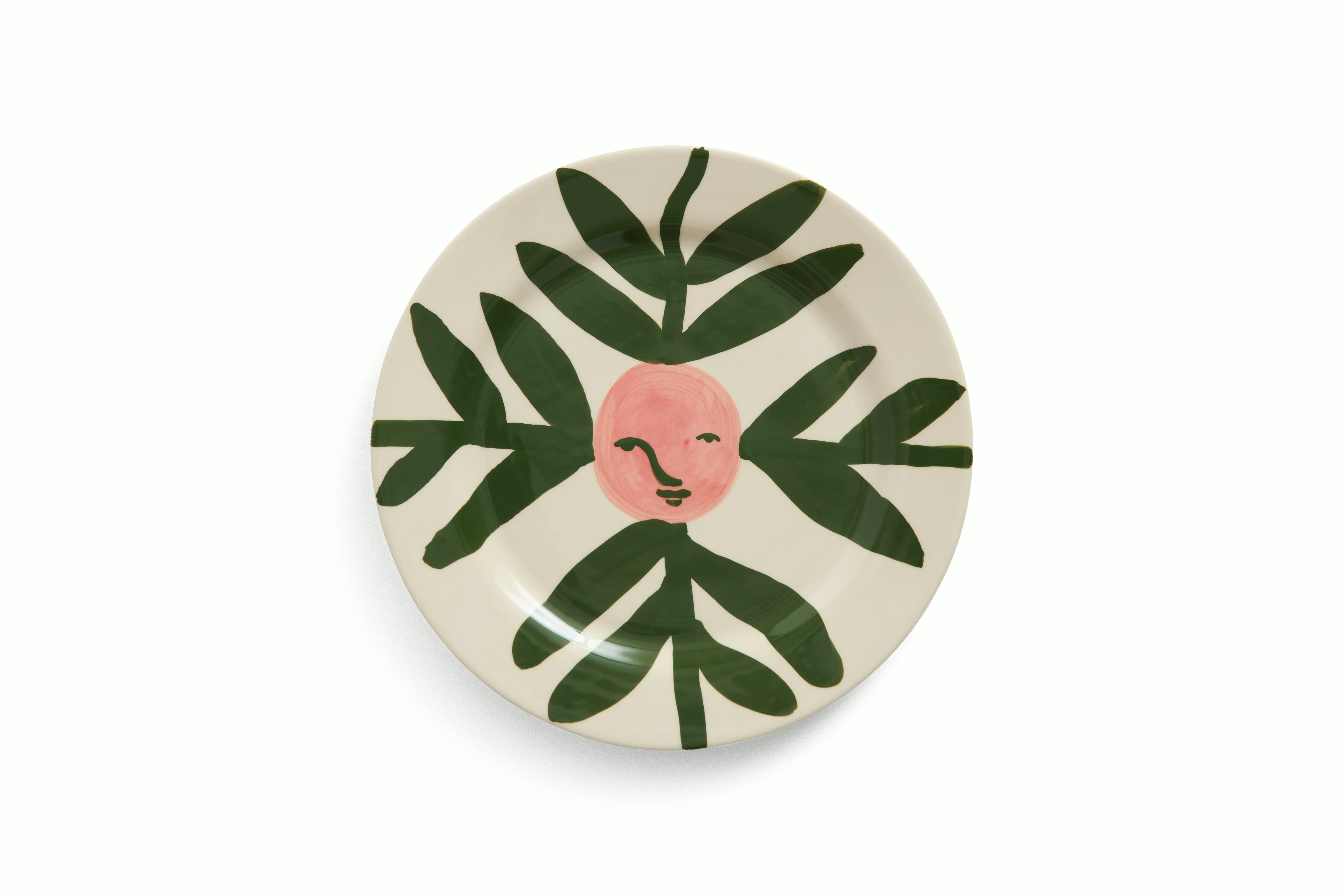 Blush Face Vine Salad Plate