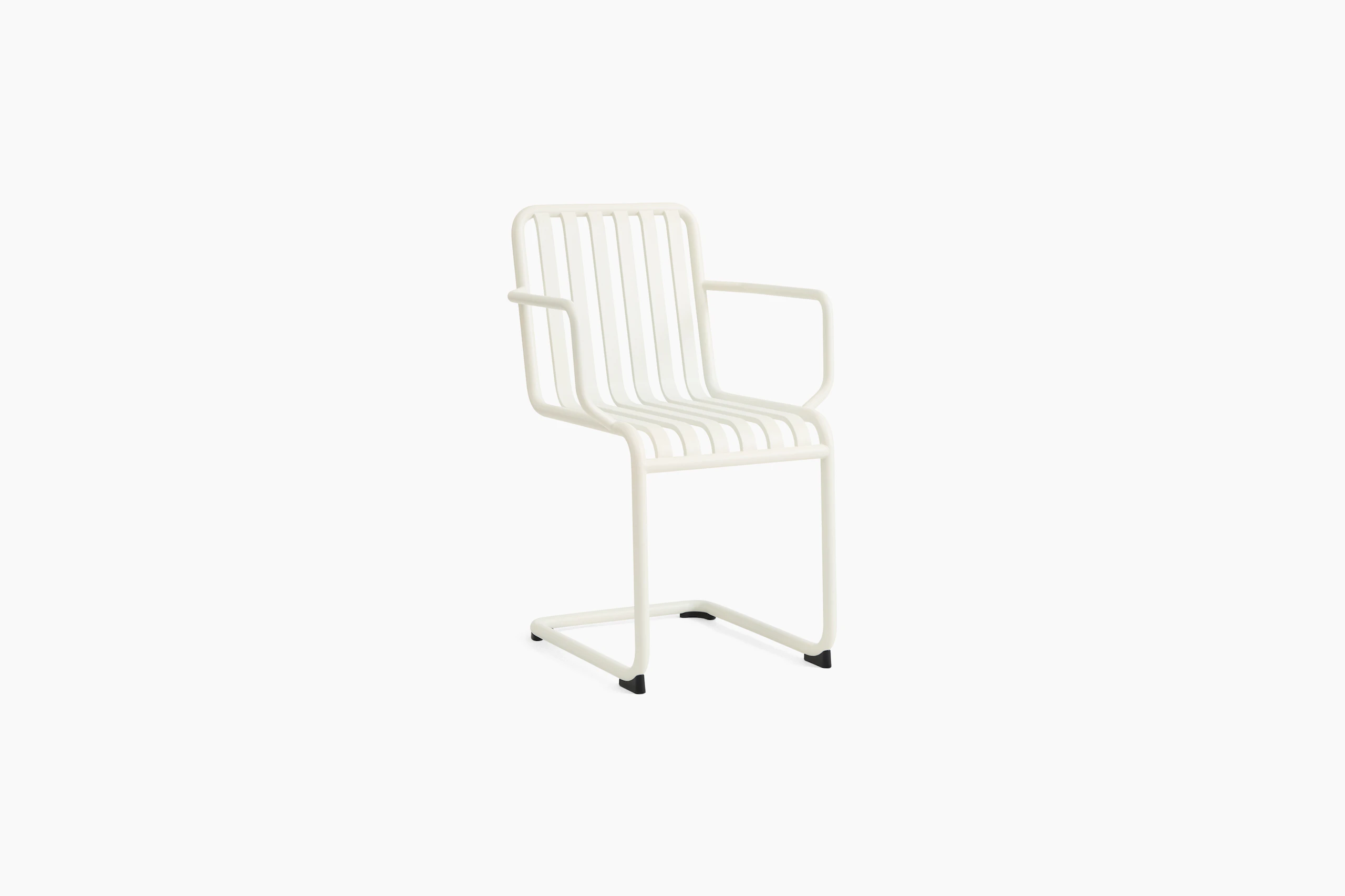 Palissade Cantilever Armchair - Cream White