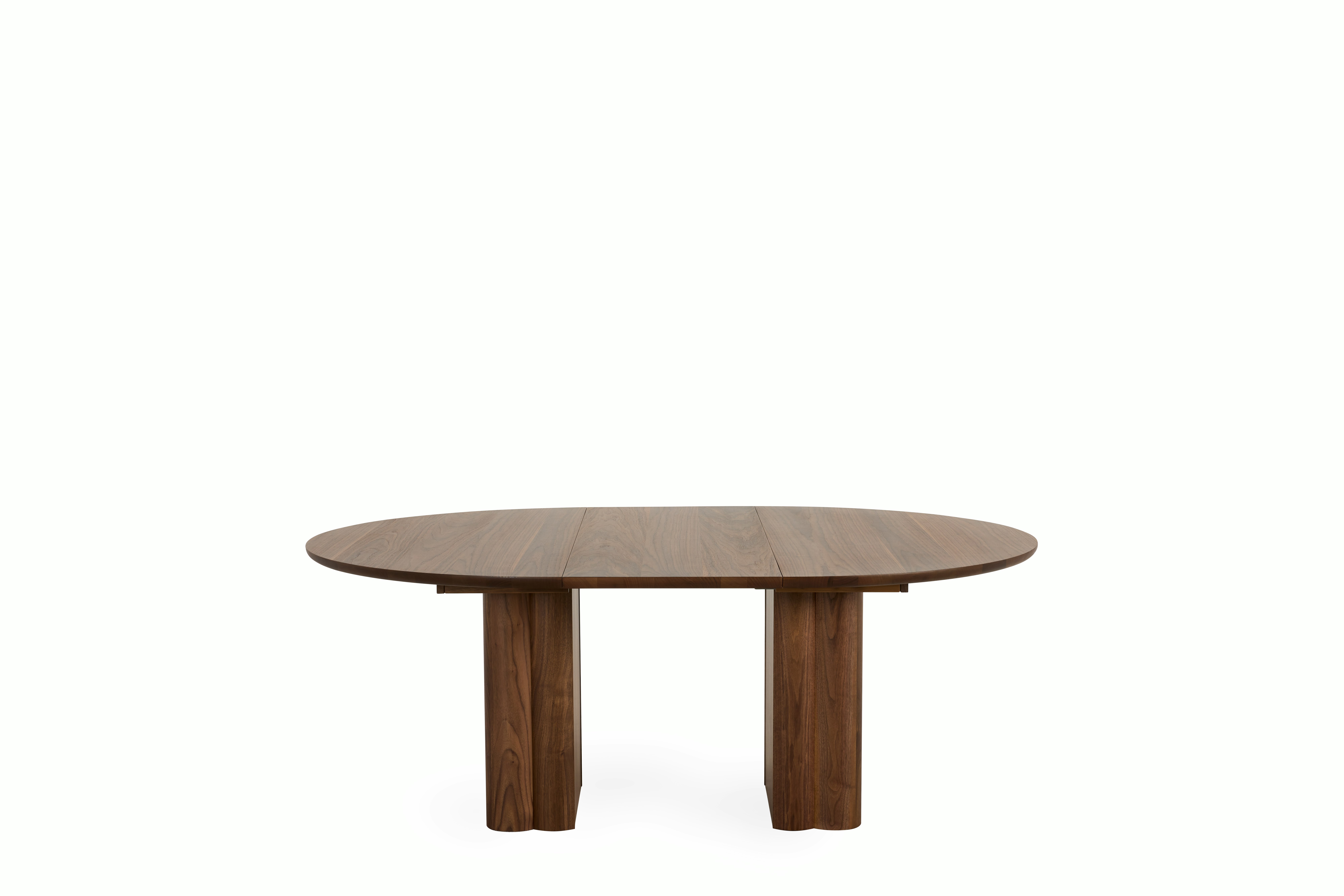 Plush Extension Dining Table - walnut