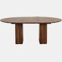 Plush Extension Dining Table - walnut