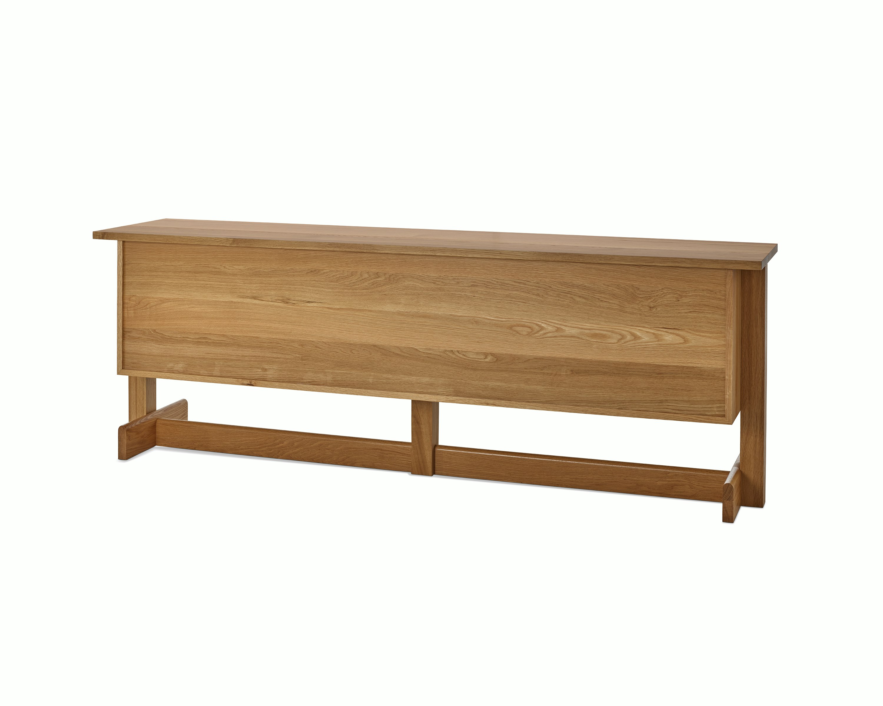 Land Storage, Credenza 85", Oak