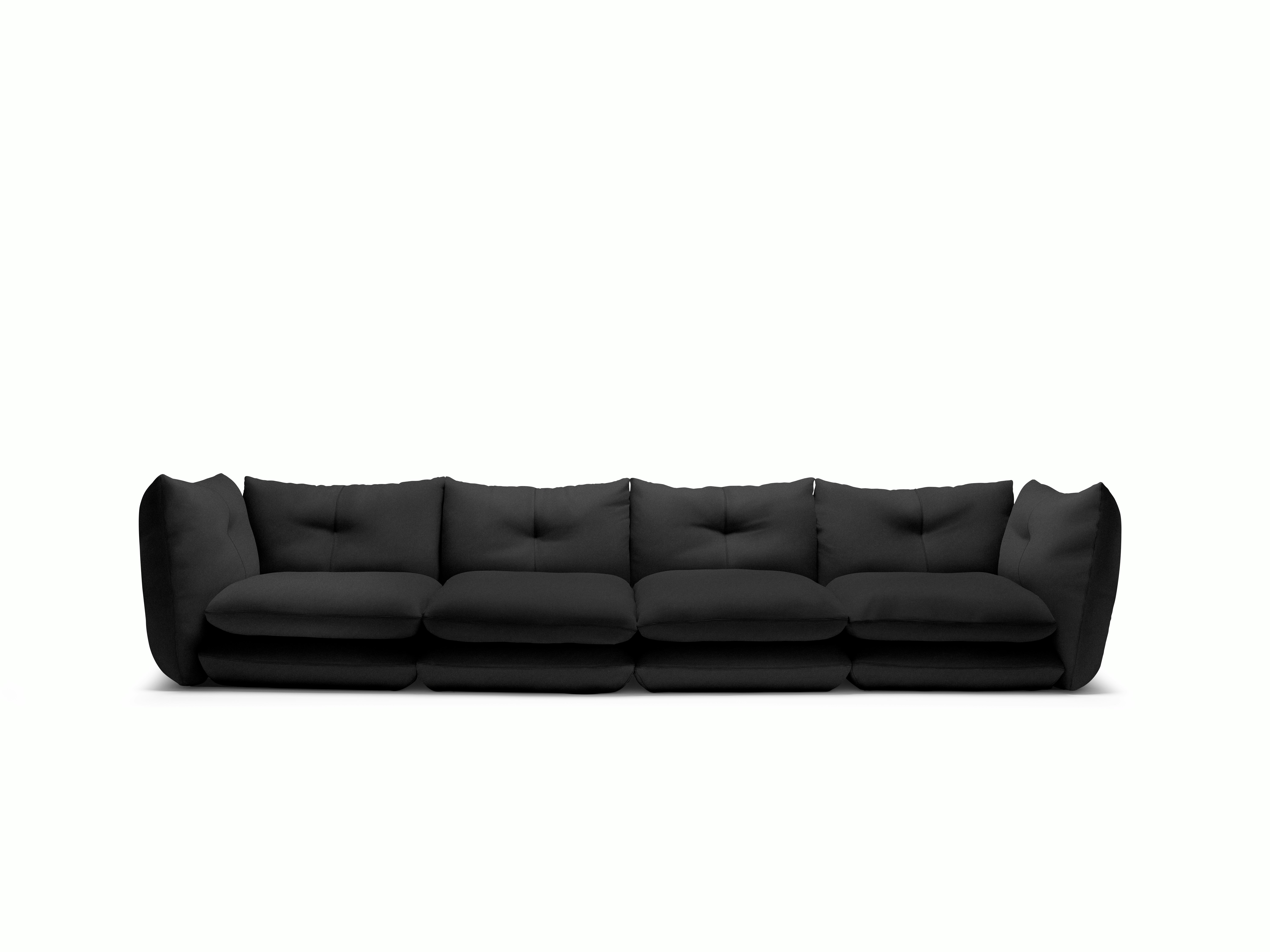 Perron Pillo Sofa, Four Seater