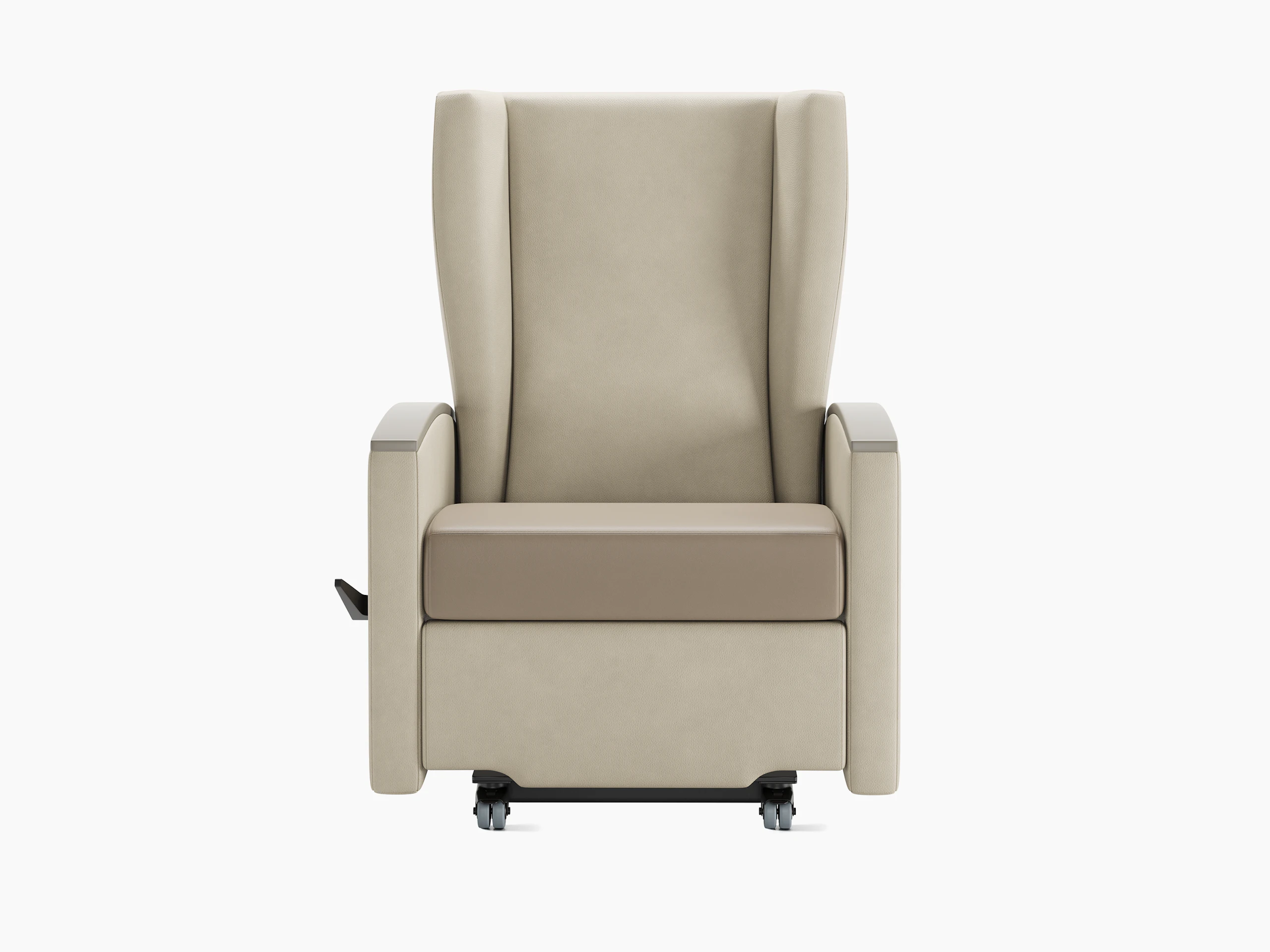 Culla Reclining Glider, front, beige