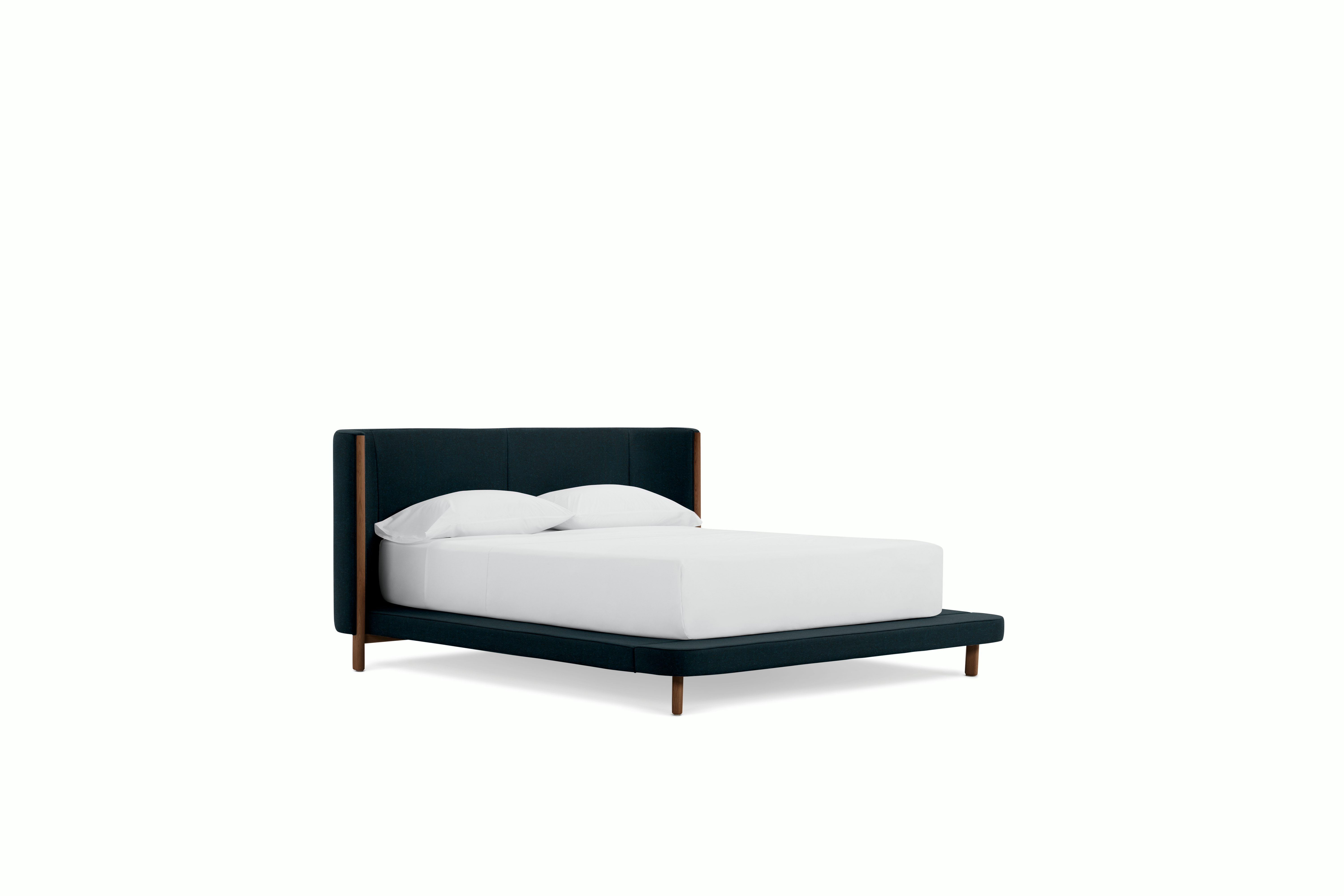 Emmy Bed - Tall in Walnut Sintra Eclipse