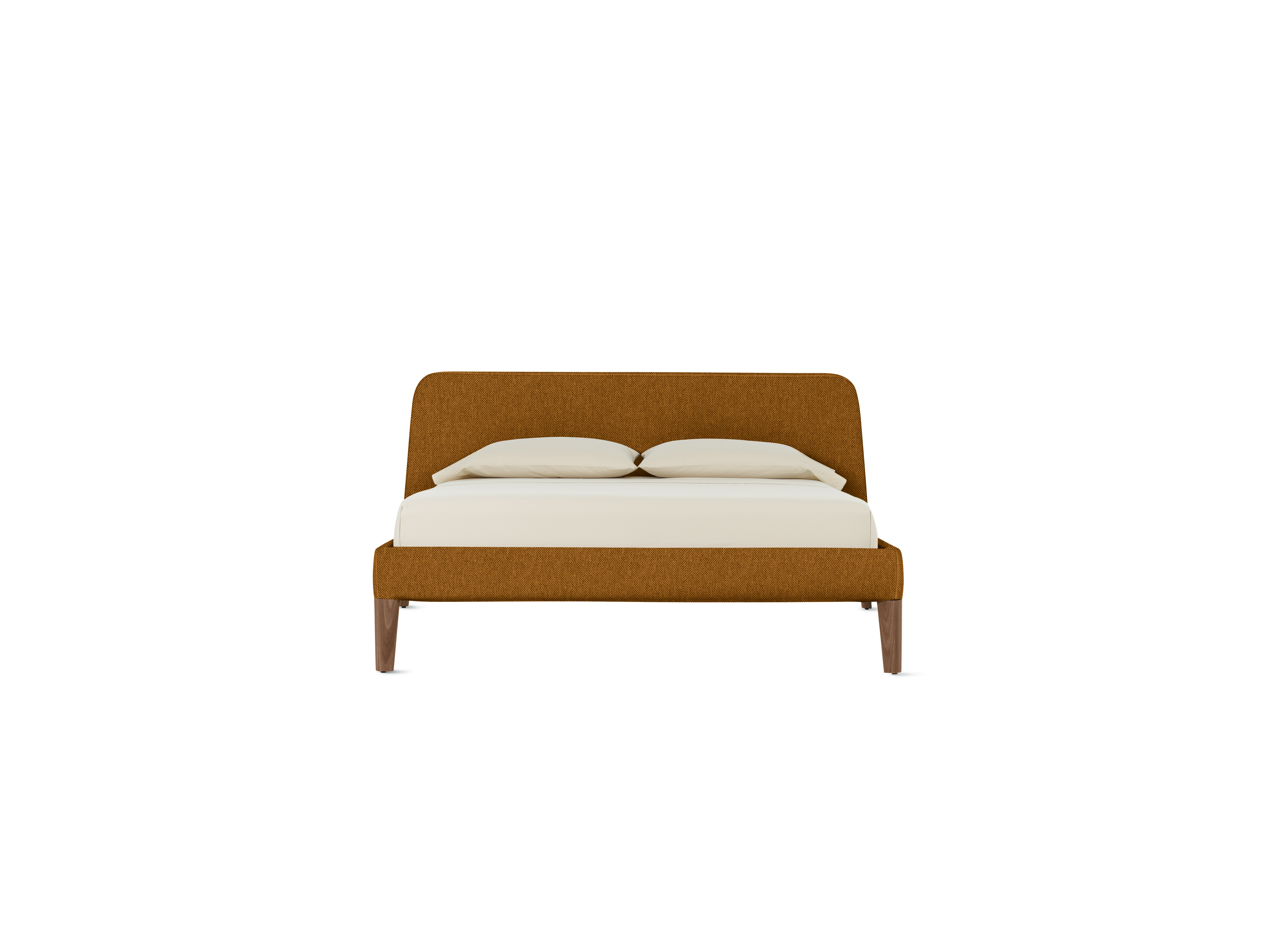 Parallel Bed - Standard, Queen, Mode, Nutmeg, Walnut