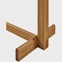 Land Table, Oak, Leg