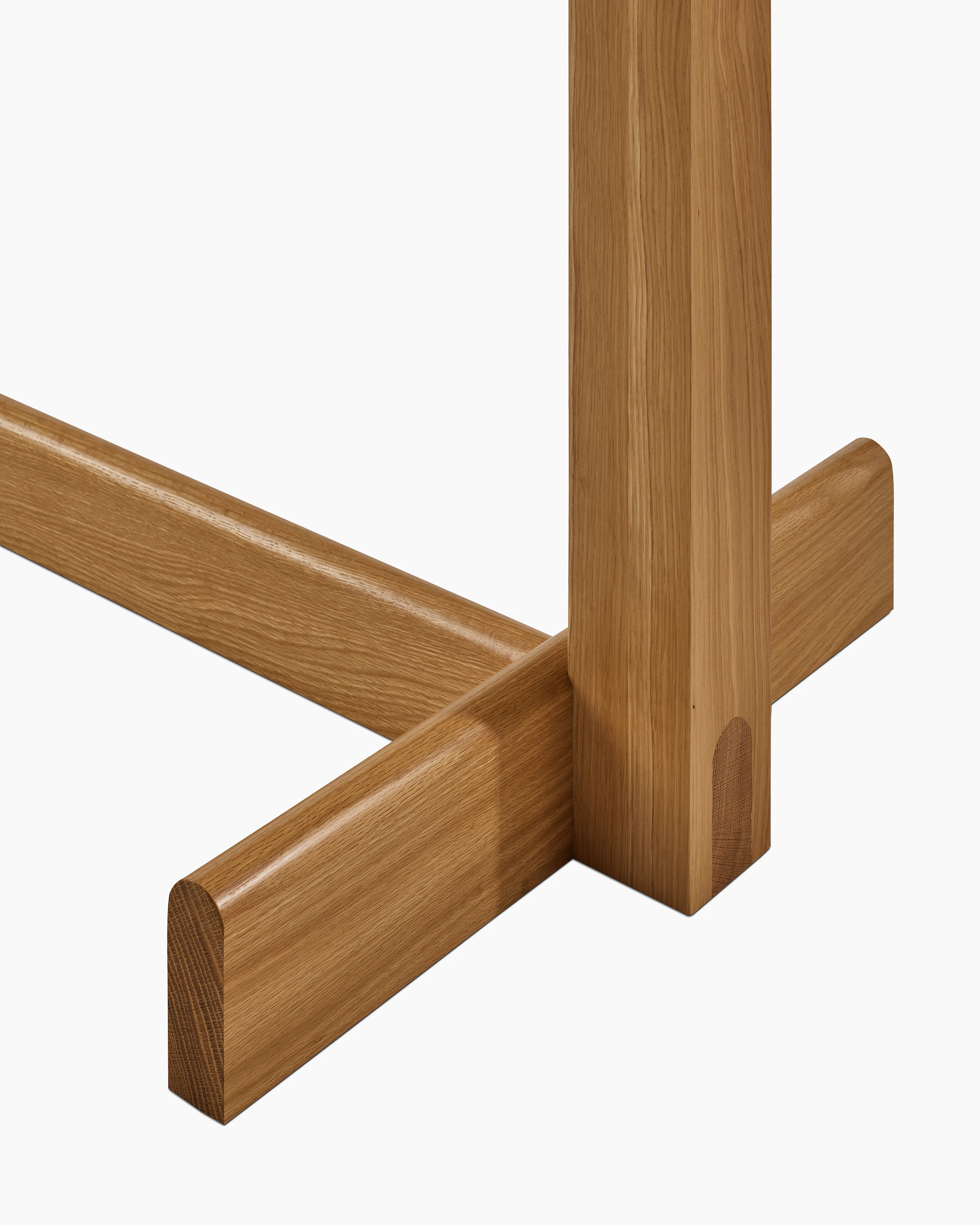 Land Table, Oak, Leg