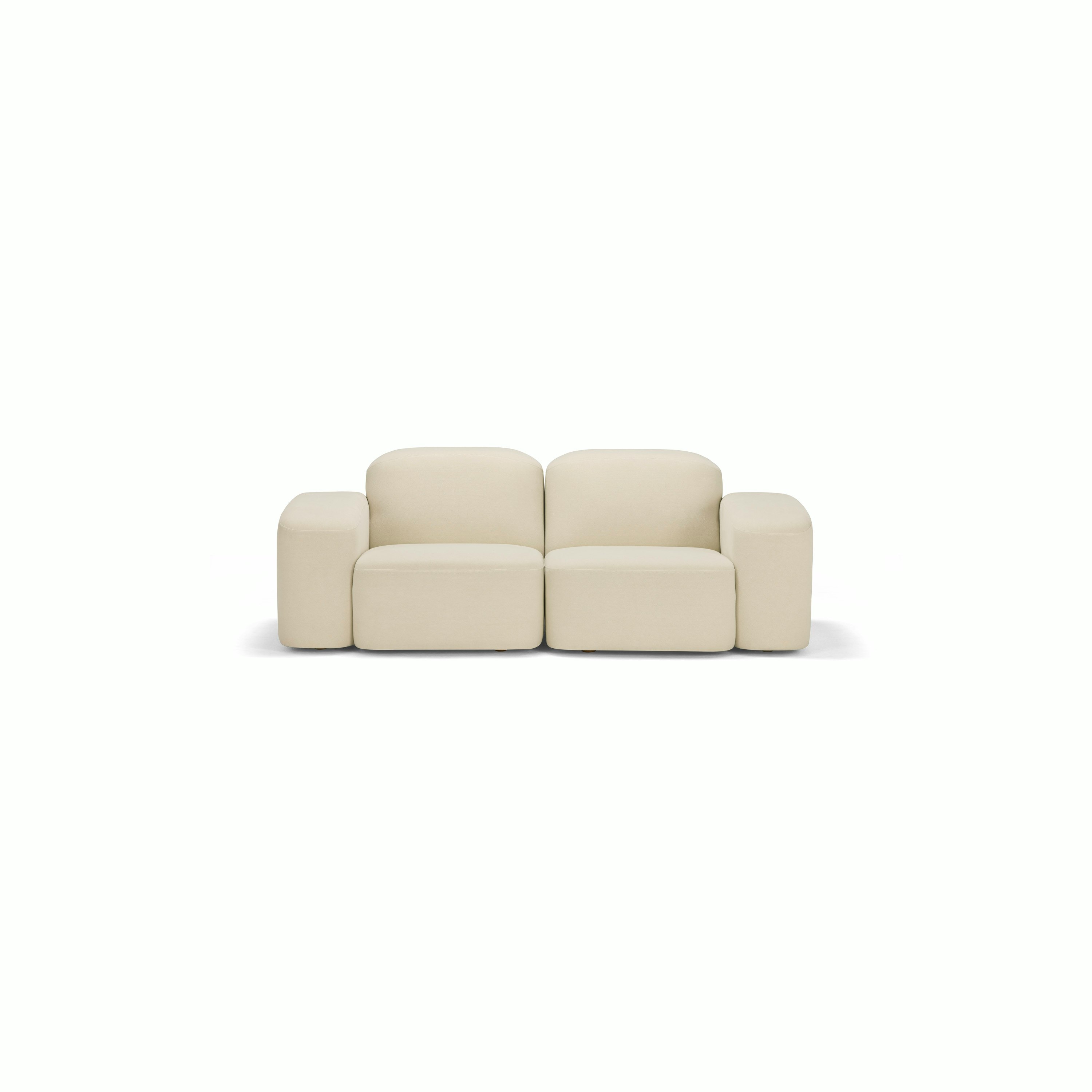 Muse Sofa - 2 Seater, Cabarita, Natural