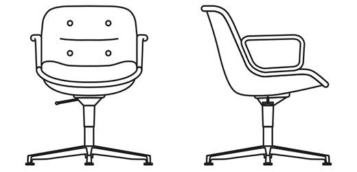 Armchair - 4 Star Base