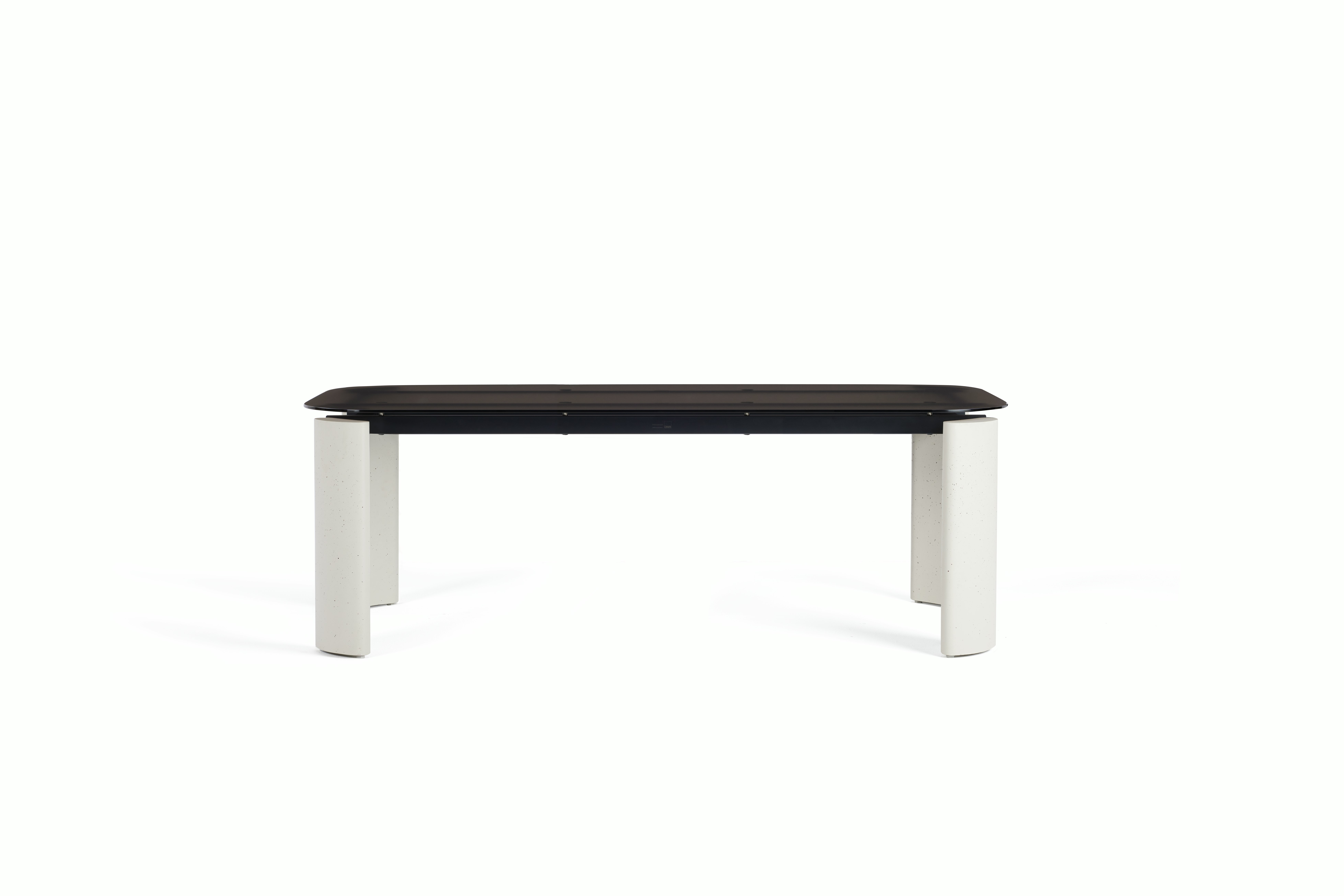 Paku Paku Dining Table - 95", Bronze