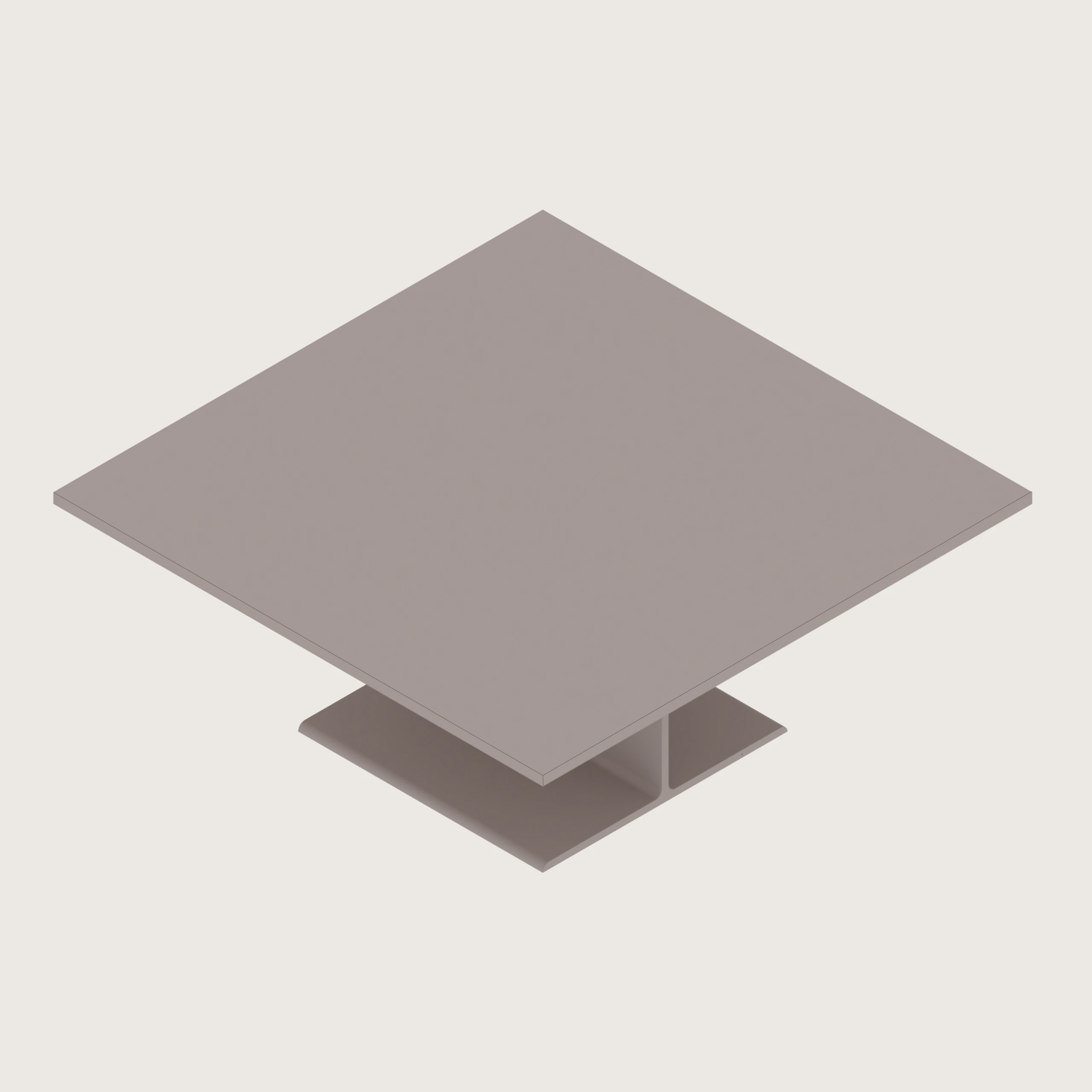 A generic rendering - I Beam Table | Coffee Table