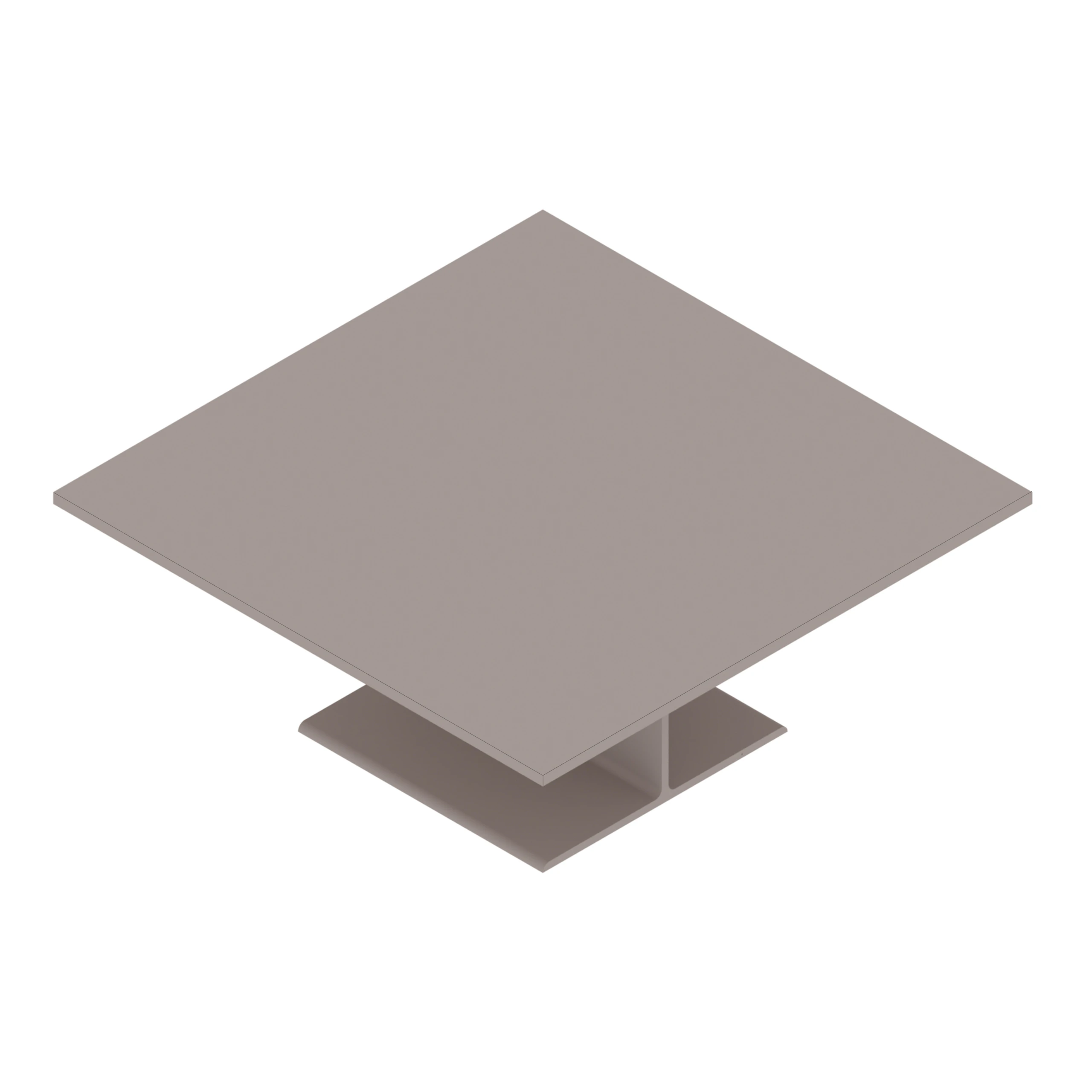 A generic rendering - I Beam Table | Coffee Table