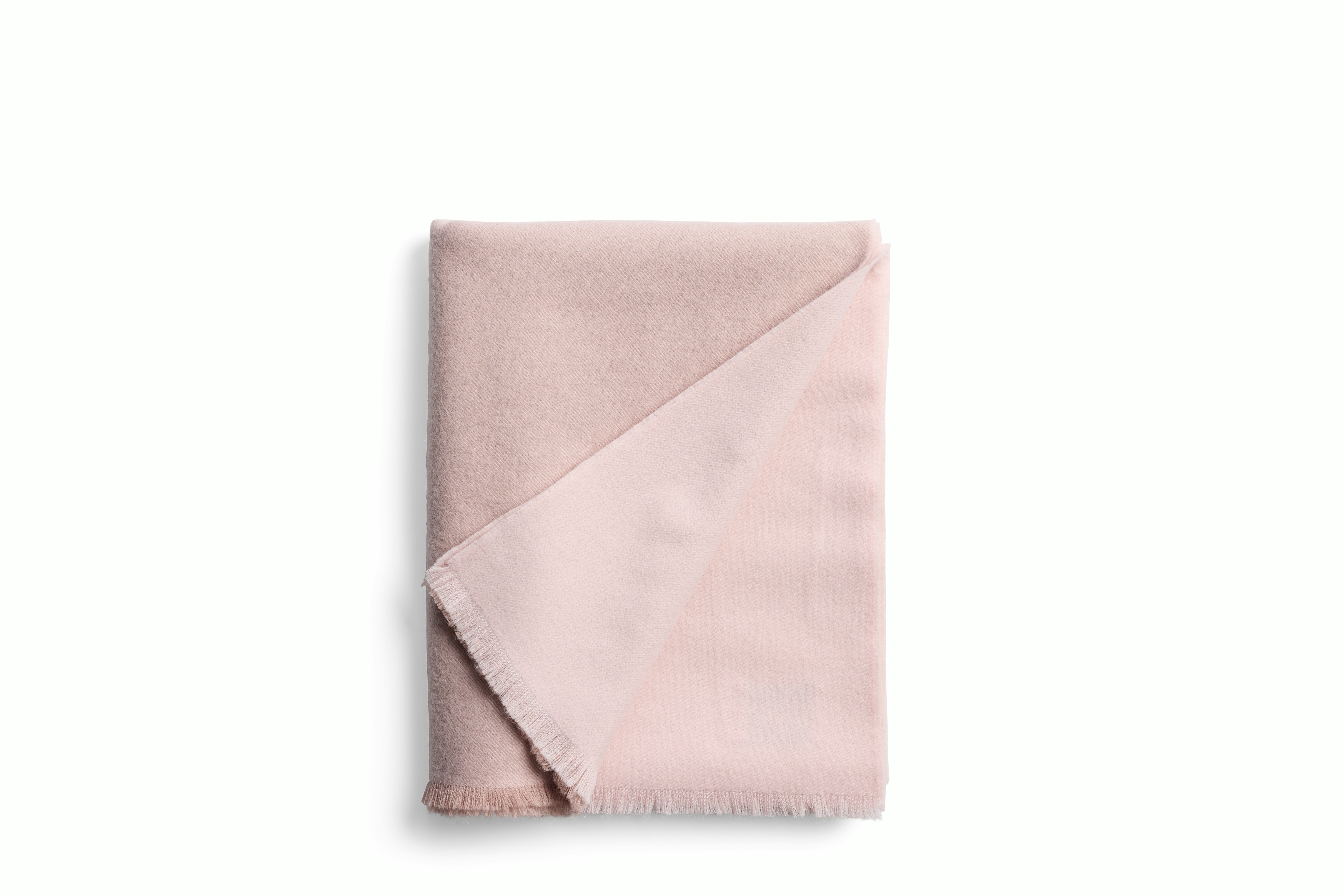 A detailed look at Rift Throw in Blush.