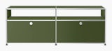 USM Haller Media Console - High,  Olive Green USM Haller Media Console - High,  Olive Green
