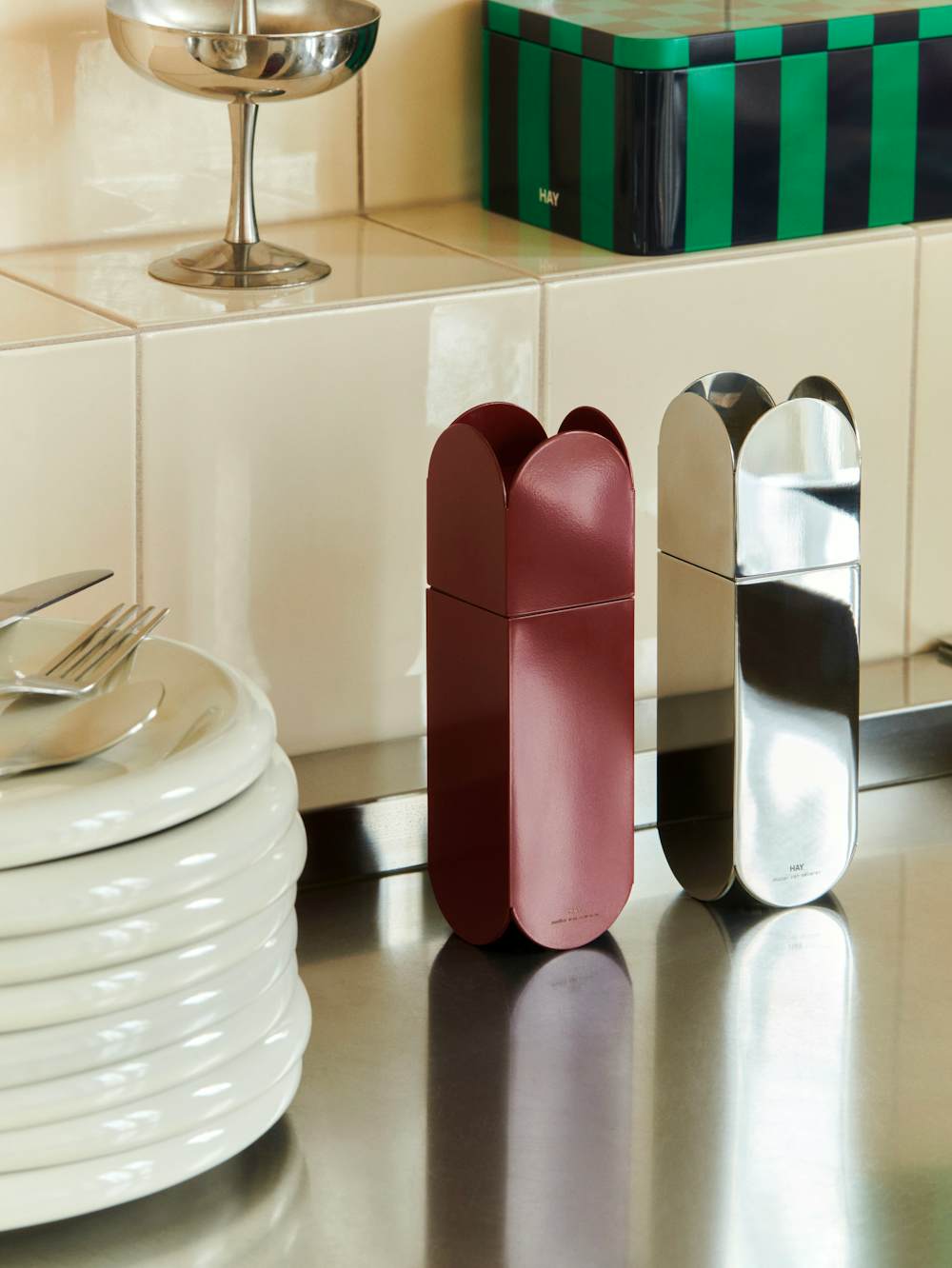 Arcs Salt & Pepper Grinder - Mirror