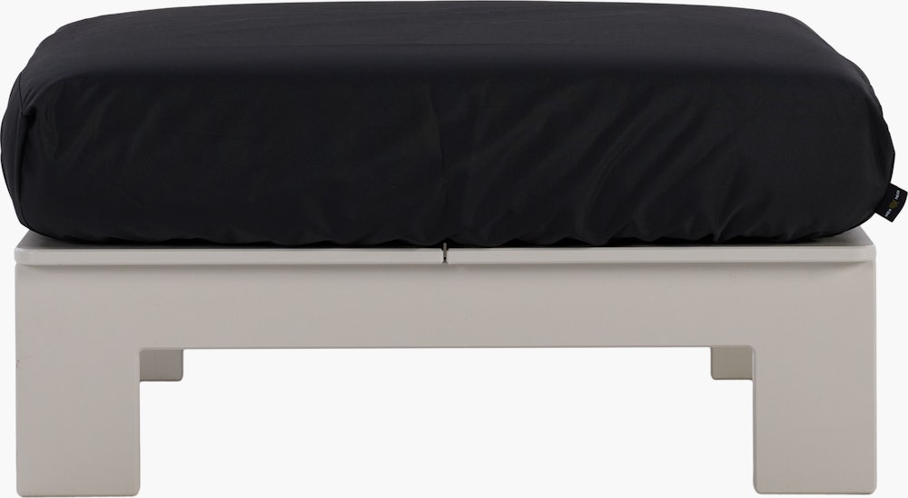 Pepin Outdoor Ottoman Cover - black