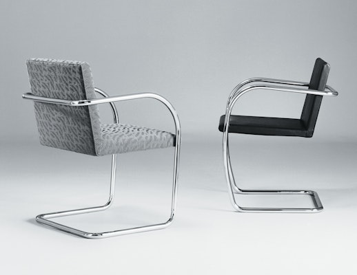 van der Rohe Tubular Brno Chairs