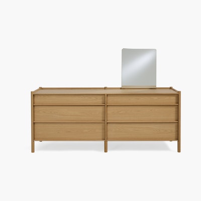 Pala Dresser - Wide,  Oak Pala Dresser - Wide,  Oak