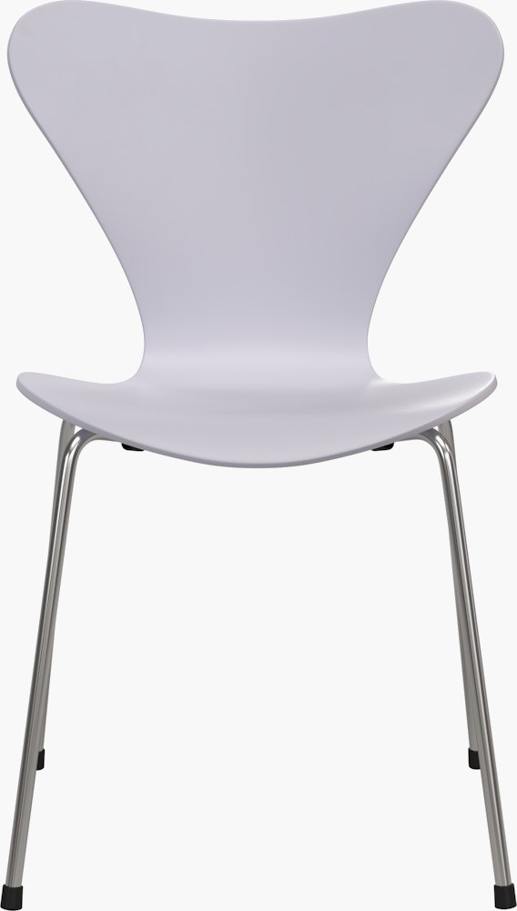 Series 7 Chair - Lacquered, 7:14 AM Violet, Chromed Steel