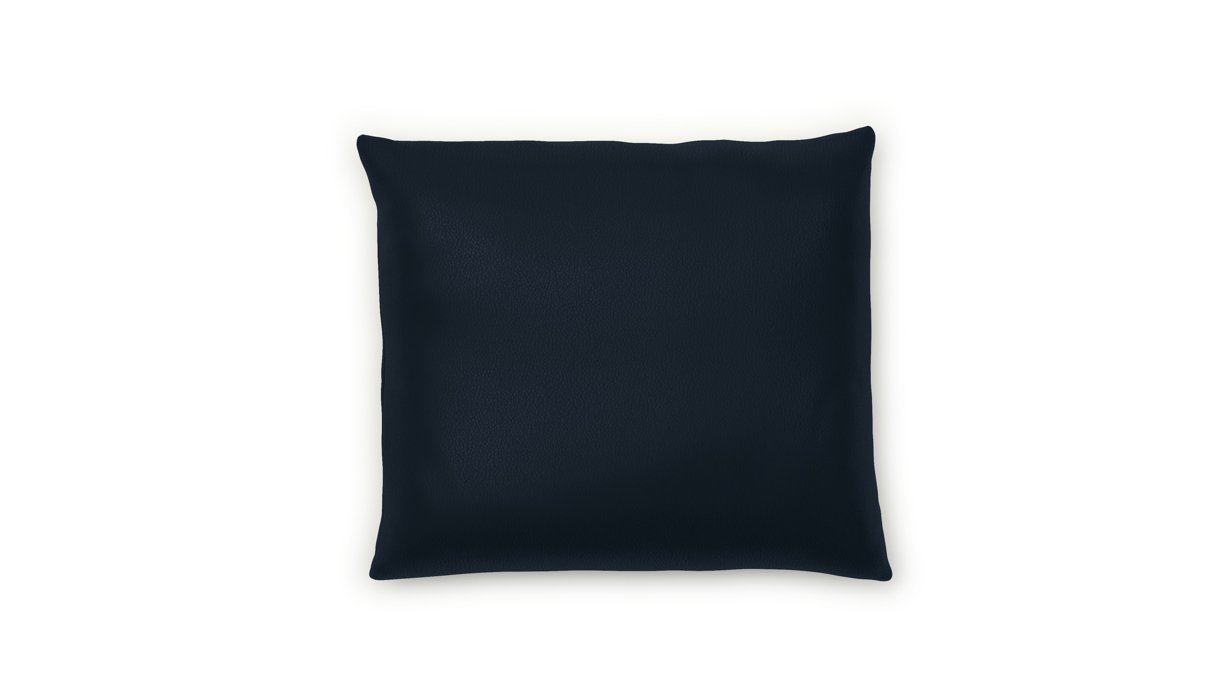 A Atlason Composed Modular Sofa Square Throw Pillow in Sail viewed from the front.