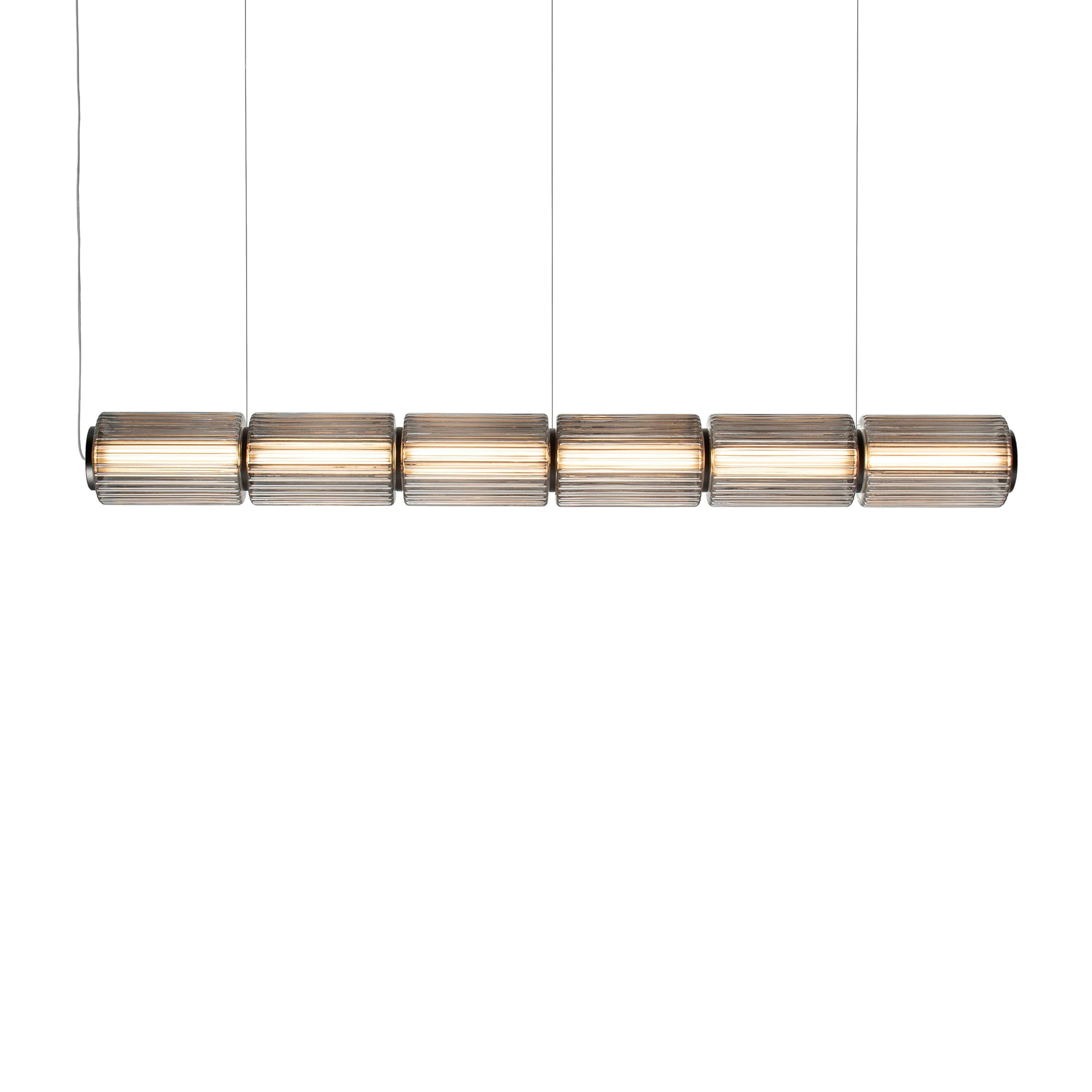 Column 175 Horizontal Pendant 6- Carbon