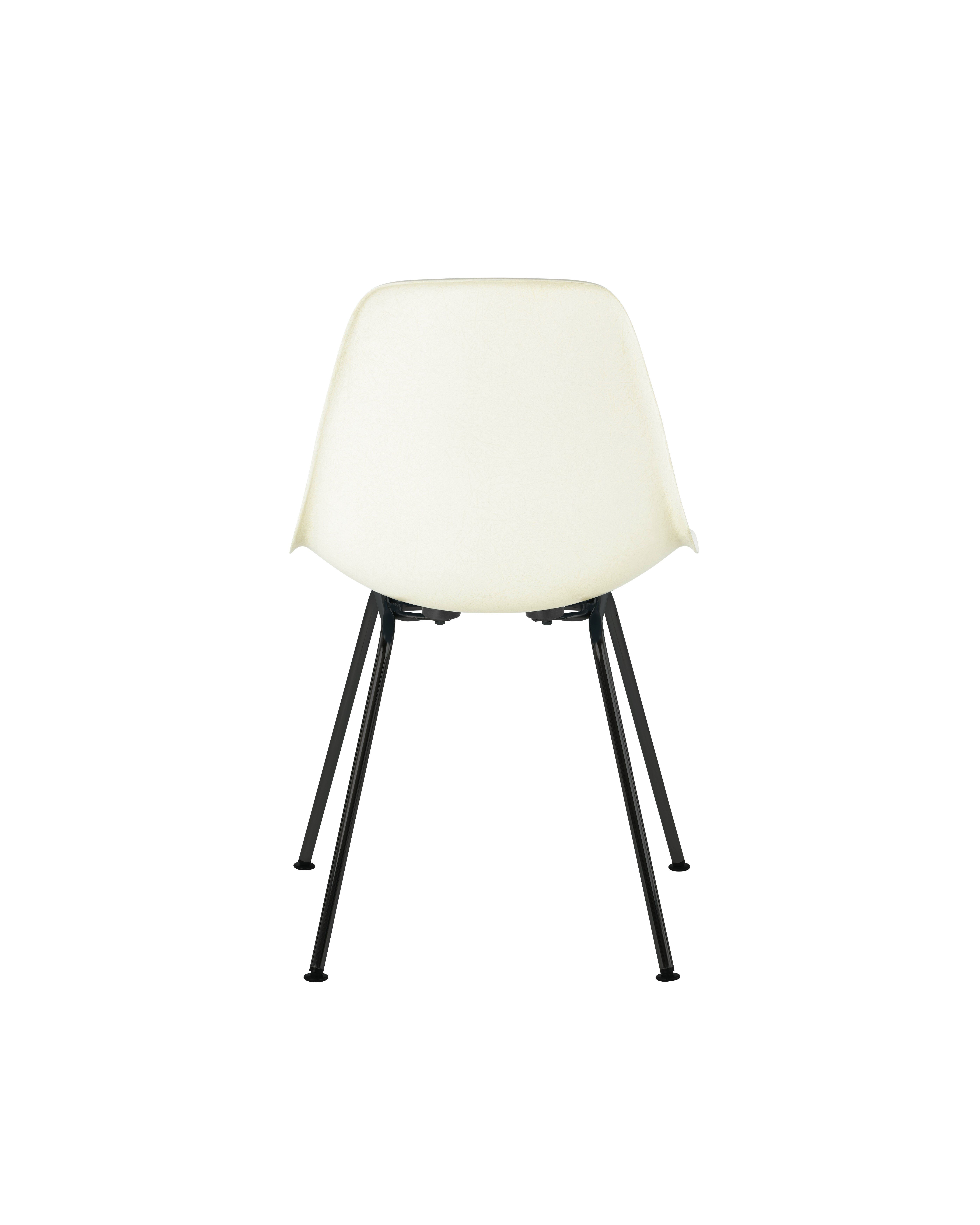 Eames Upholstered Molded Fiberglass Side Chair