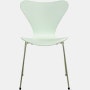 Series 7 Chair - Lacquered, 7:14 AM Green, Rainbow Steel