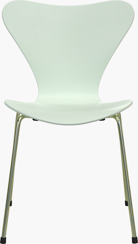 Series 7 Chair - Lacquered, 7:14 AM Green, Rainbow Steel