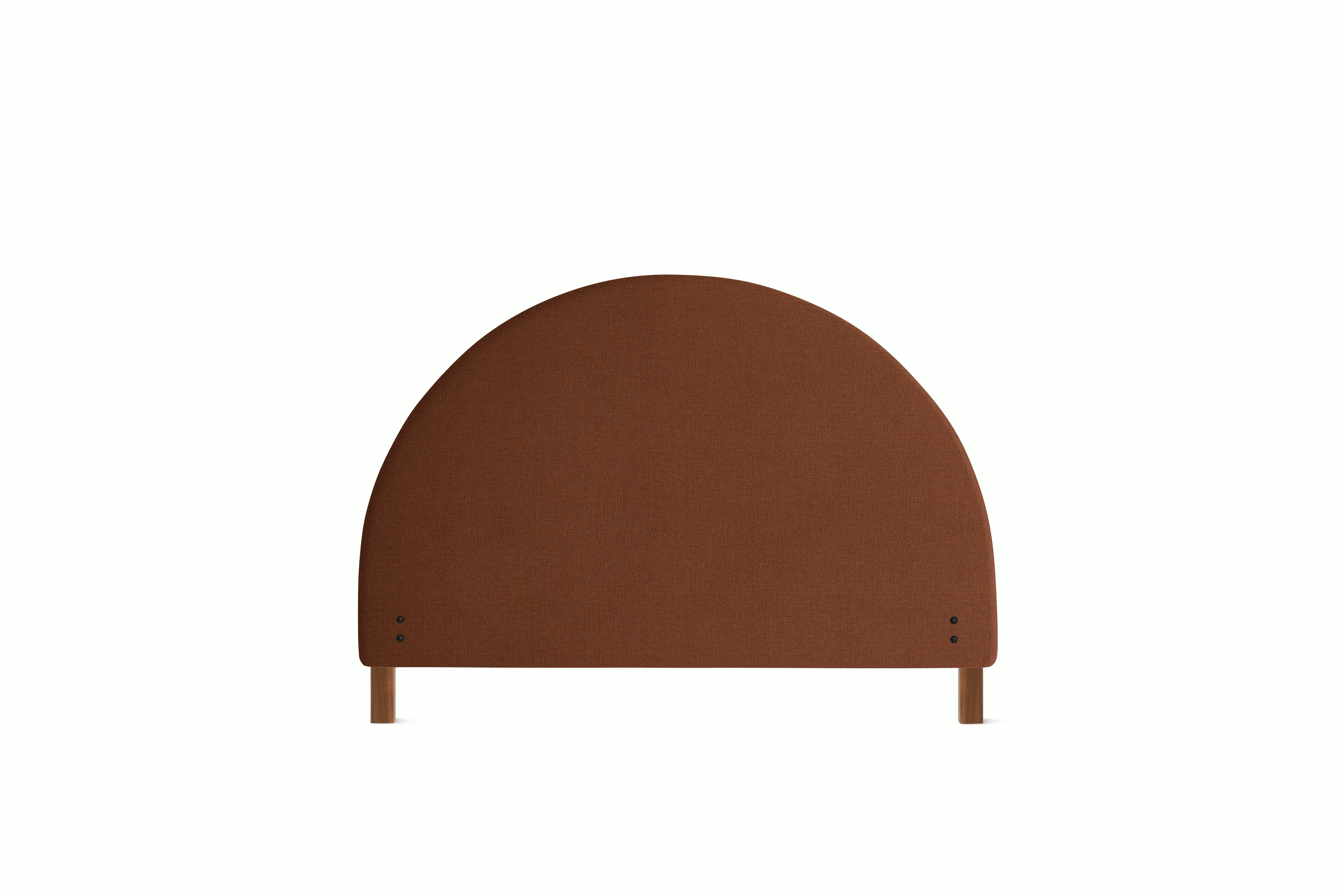 A Demi Headboard  in pathway viewed from the front.
