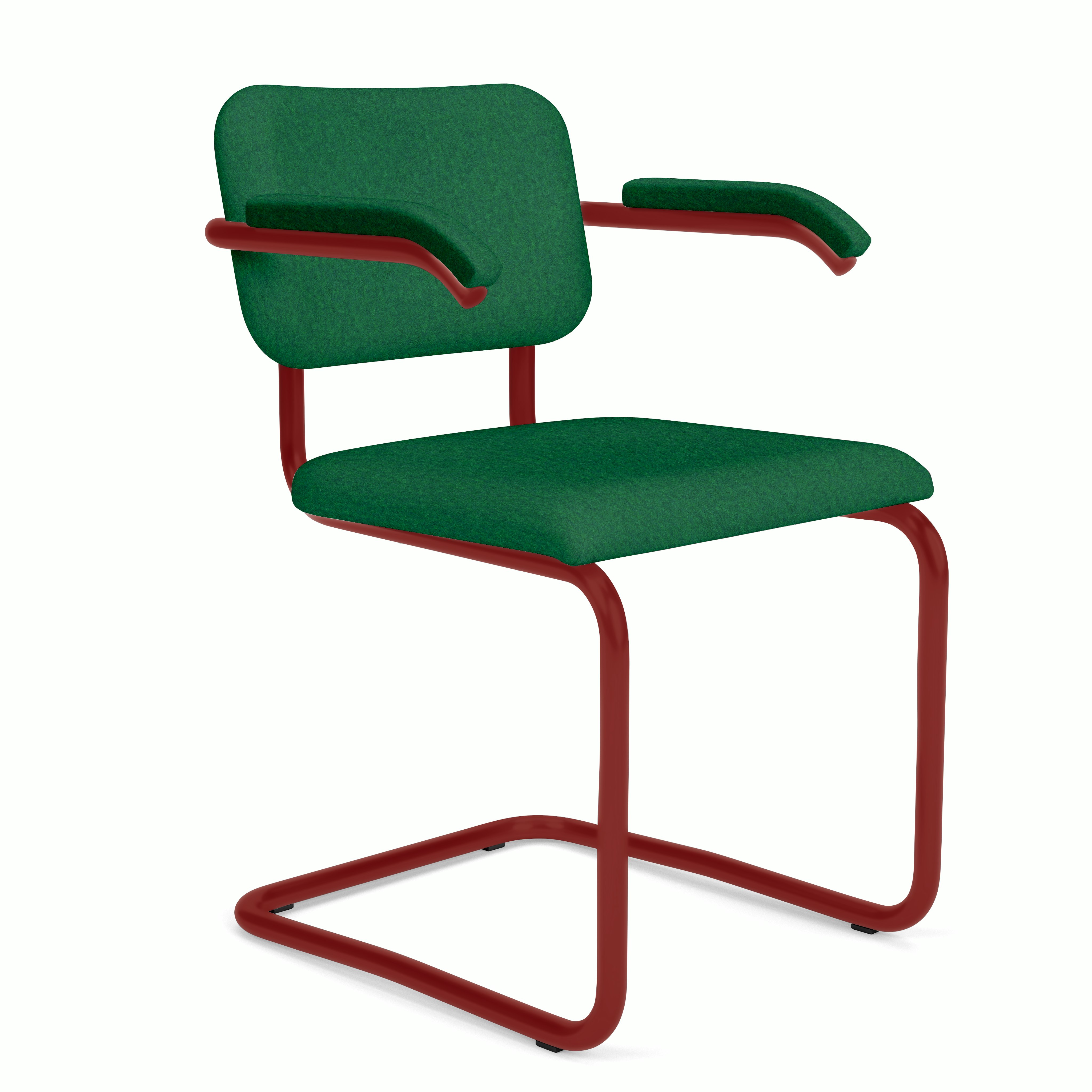 Cesca Upholstered Chair - Armchair,  Fully Upholstered,  Wow Factor,  holiday,  red