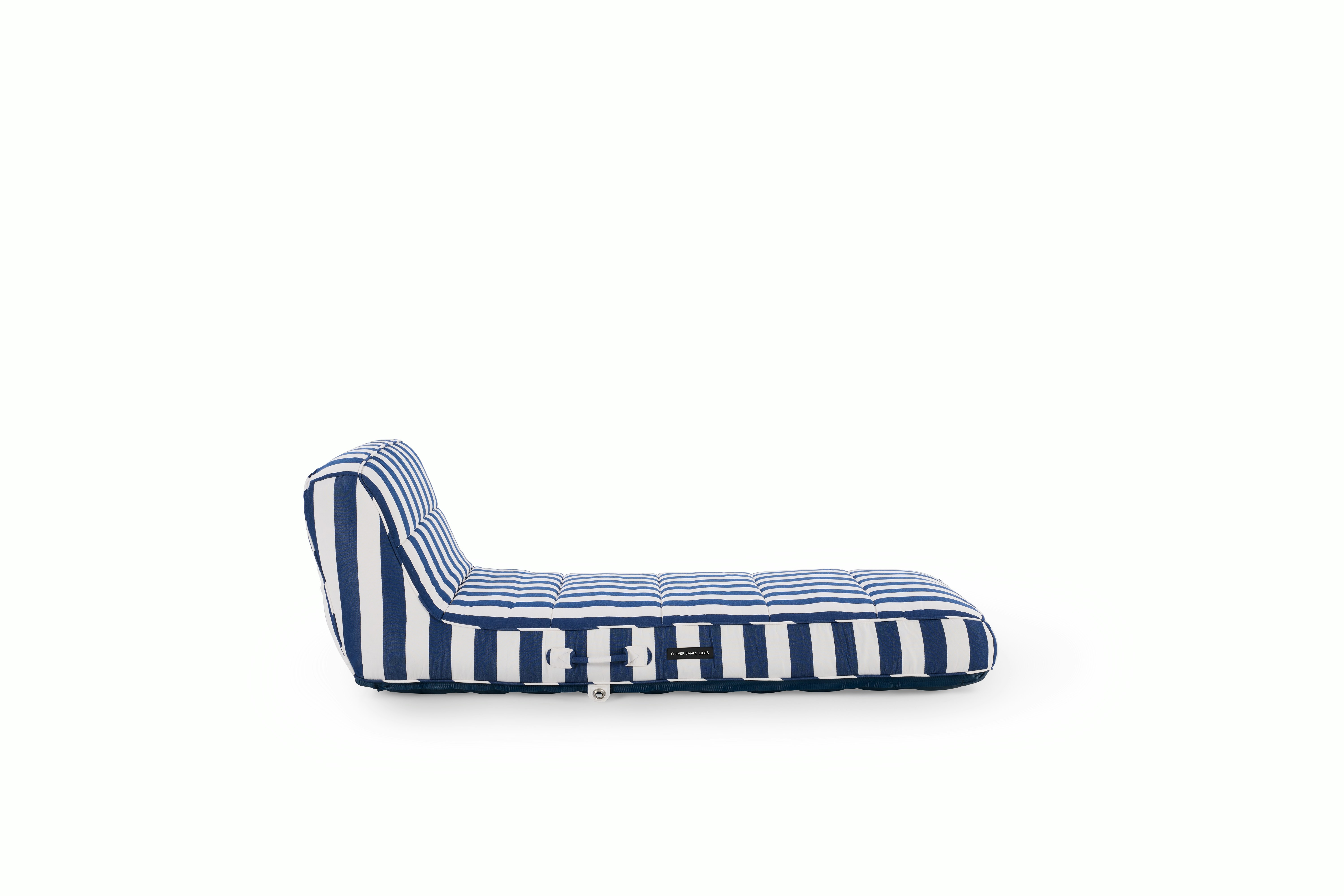 Single Lilo Pool Float - blue/white stripe