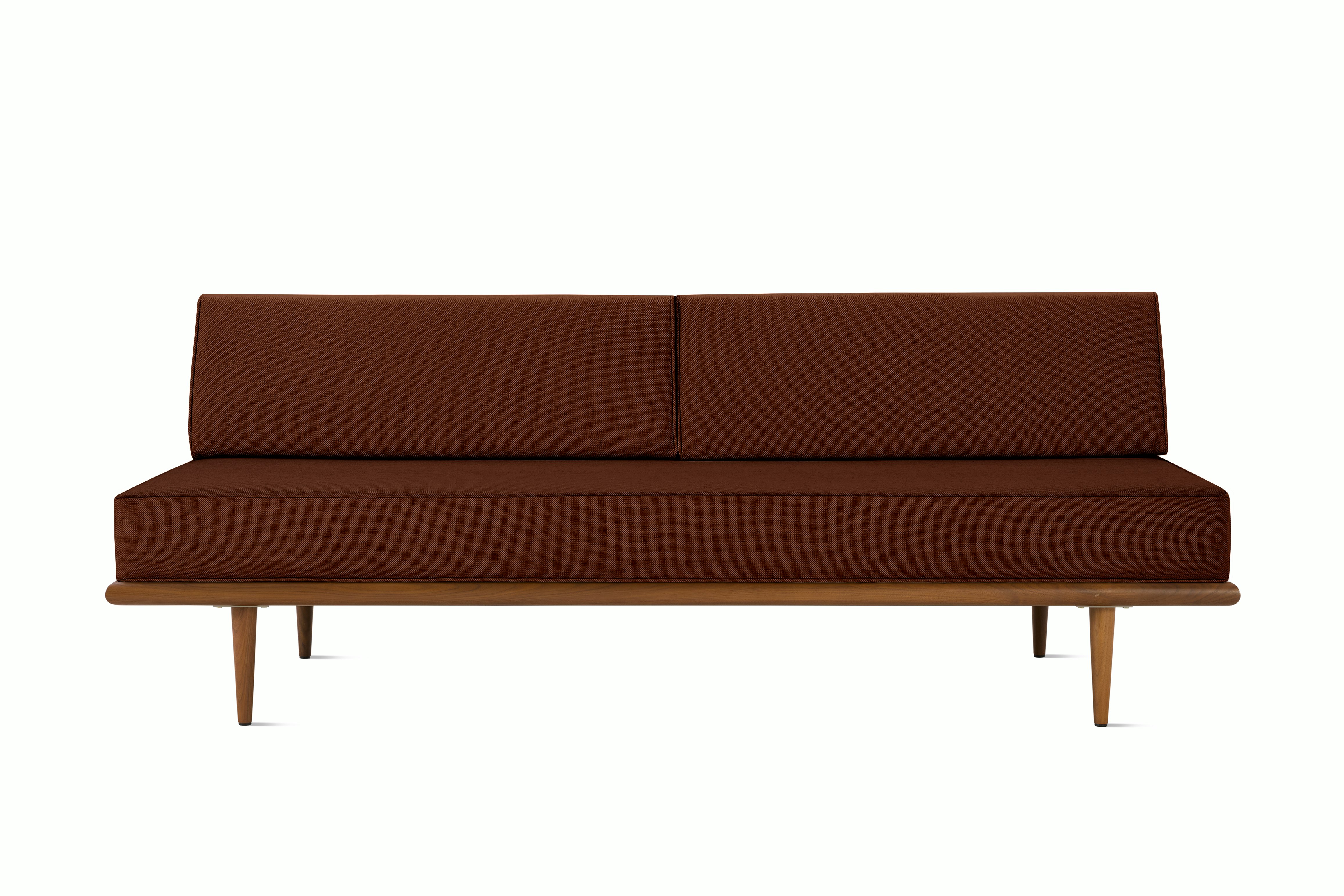 Nelson Daybed 2.0 - Back Bolster,  Walnut,  Mode,  Pathway,  Taper