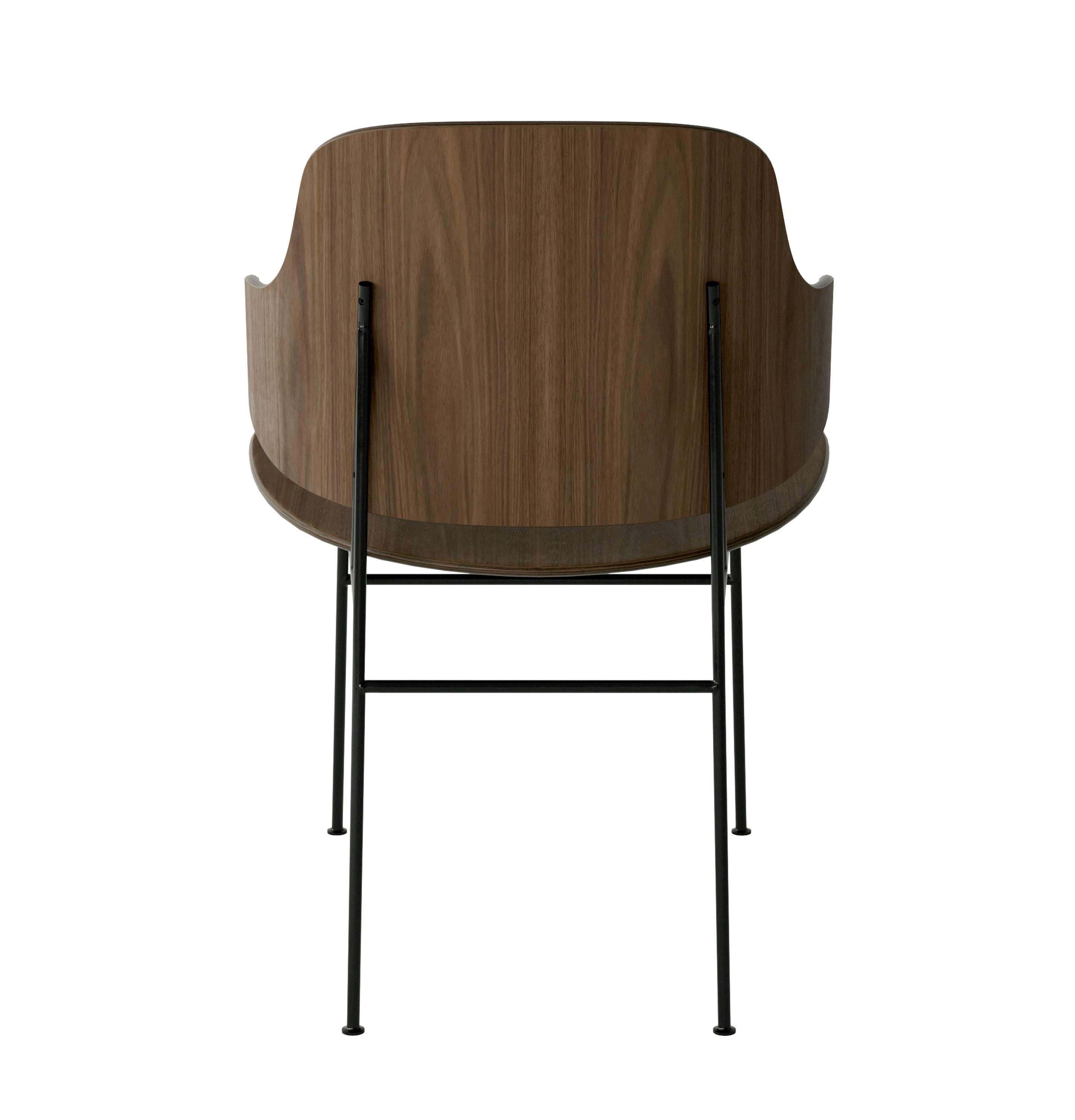 Penguin Dining Chair - Unupholstered, Walnut