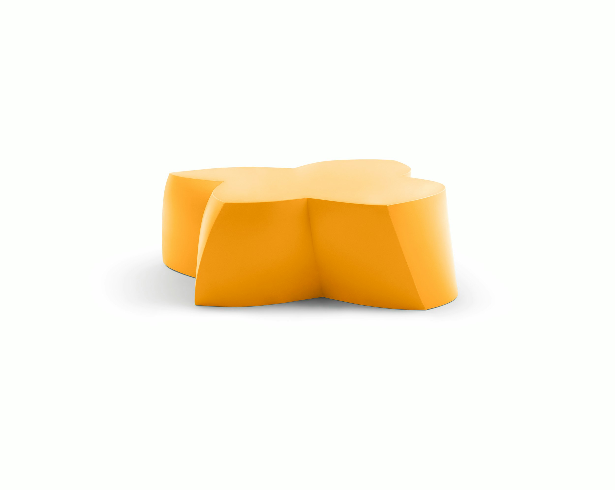 Frank Gehry Coffee Table - Yellow