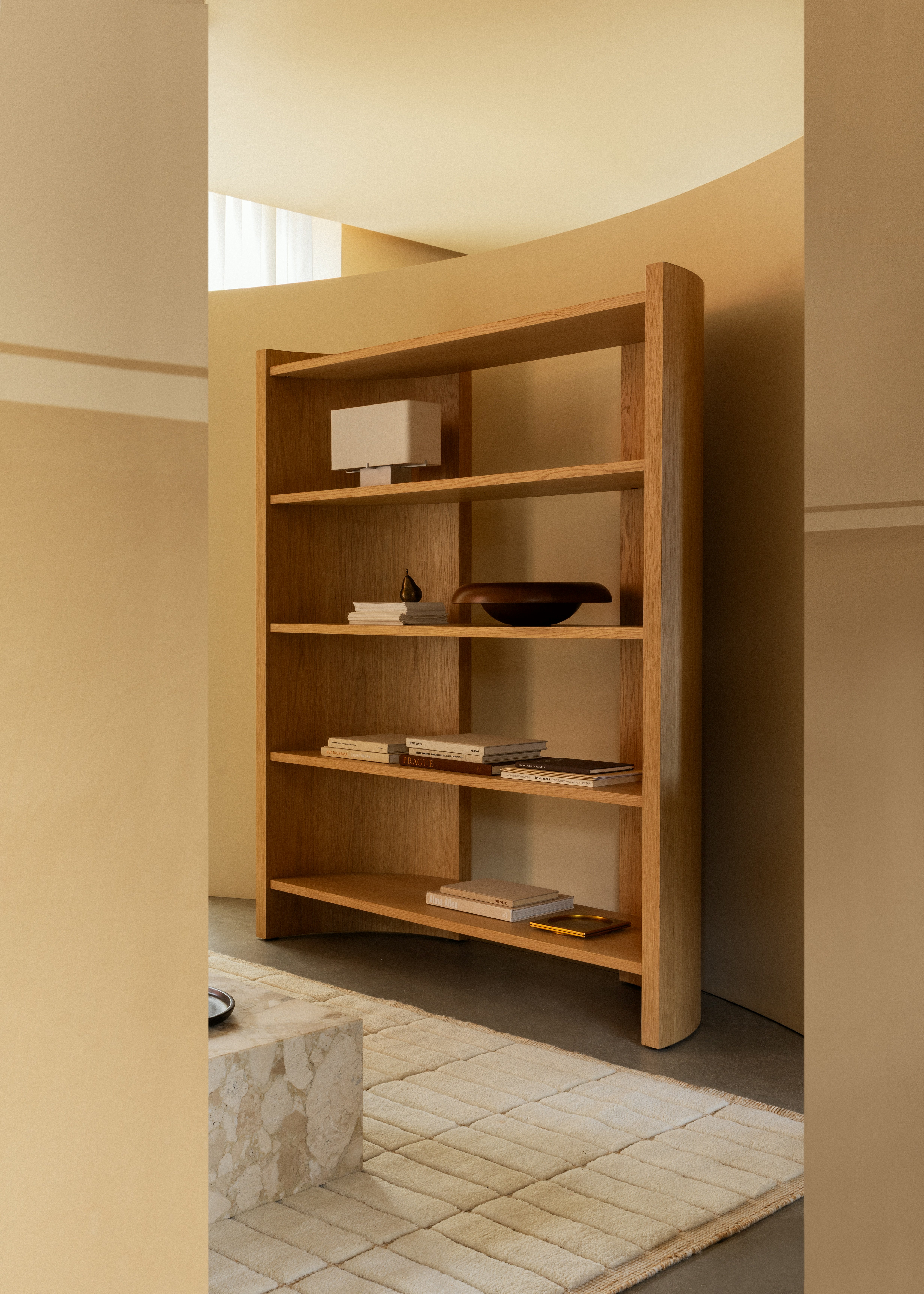 Crescent Shelving