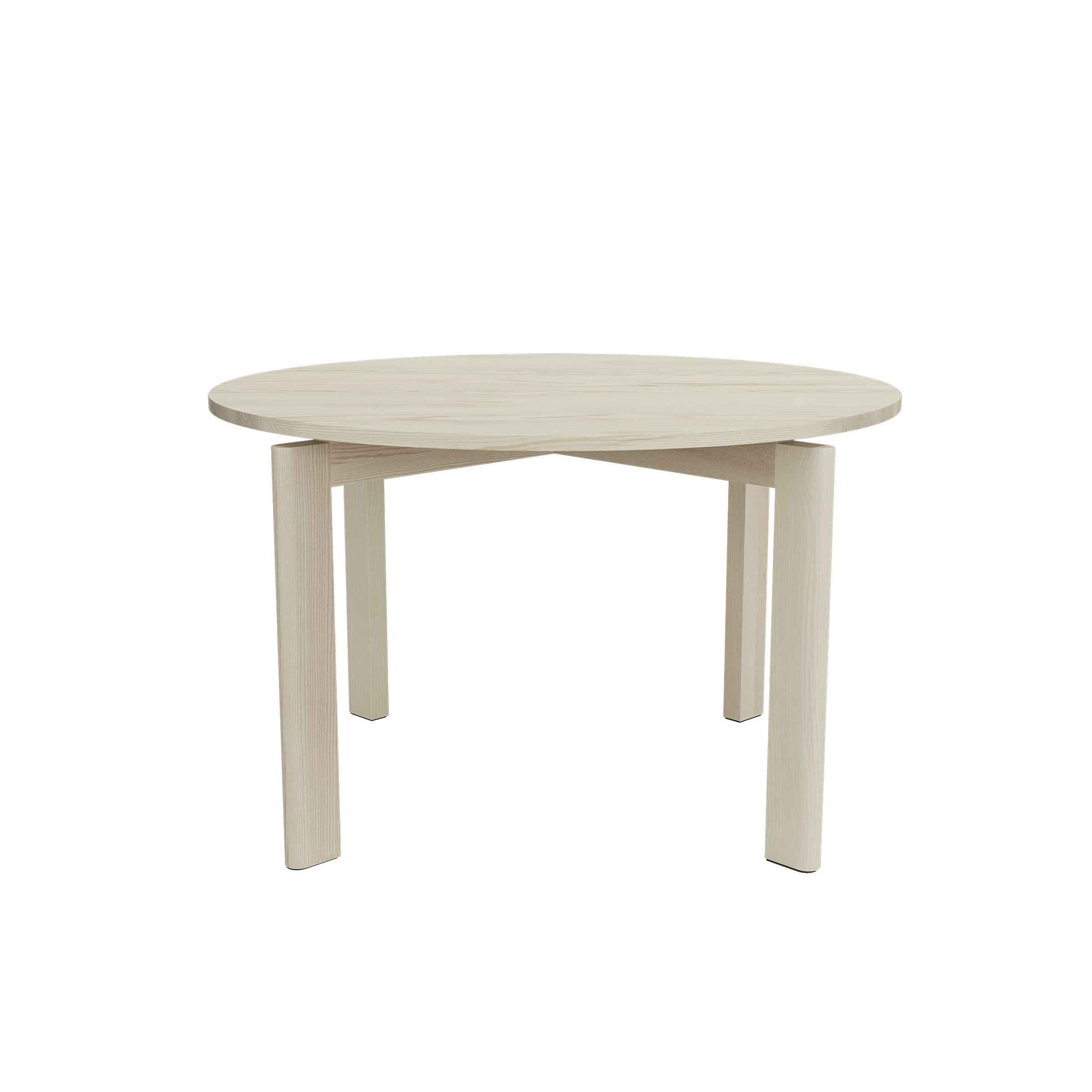 After Series Dining Table - Natural Ash, Wood Top