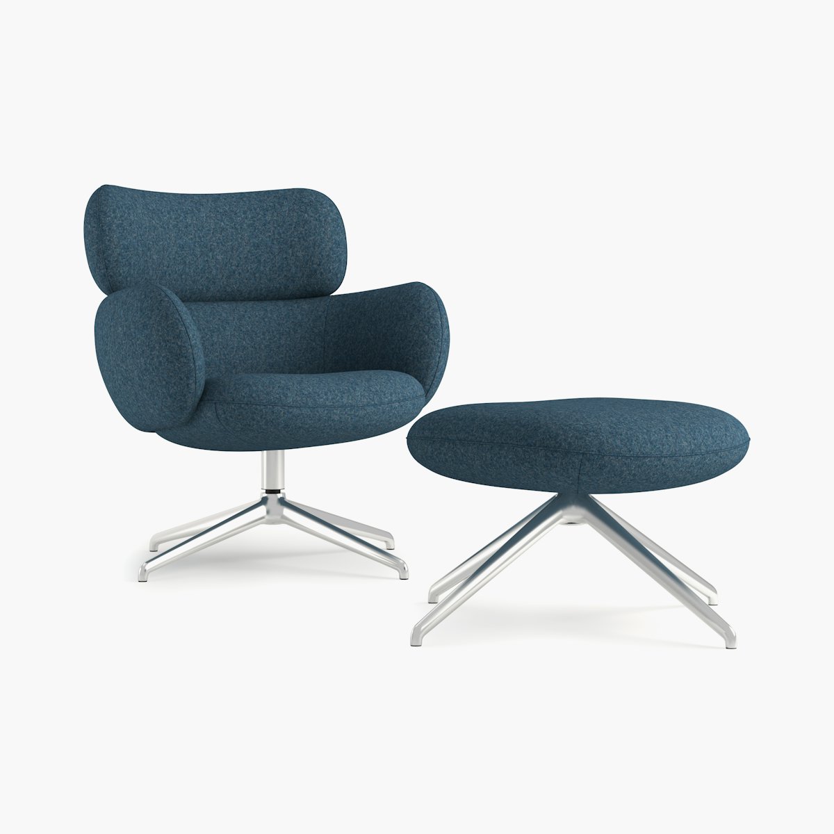 Blis Swivel Chair and Ottoman Blis Swivel Chair and Ottoman