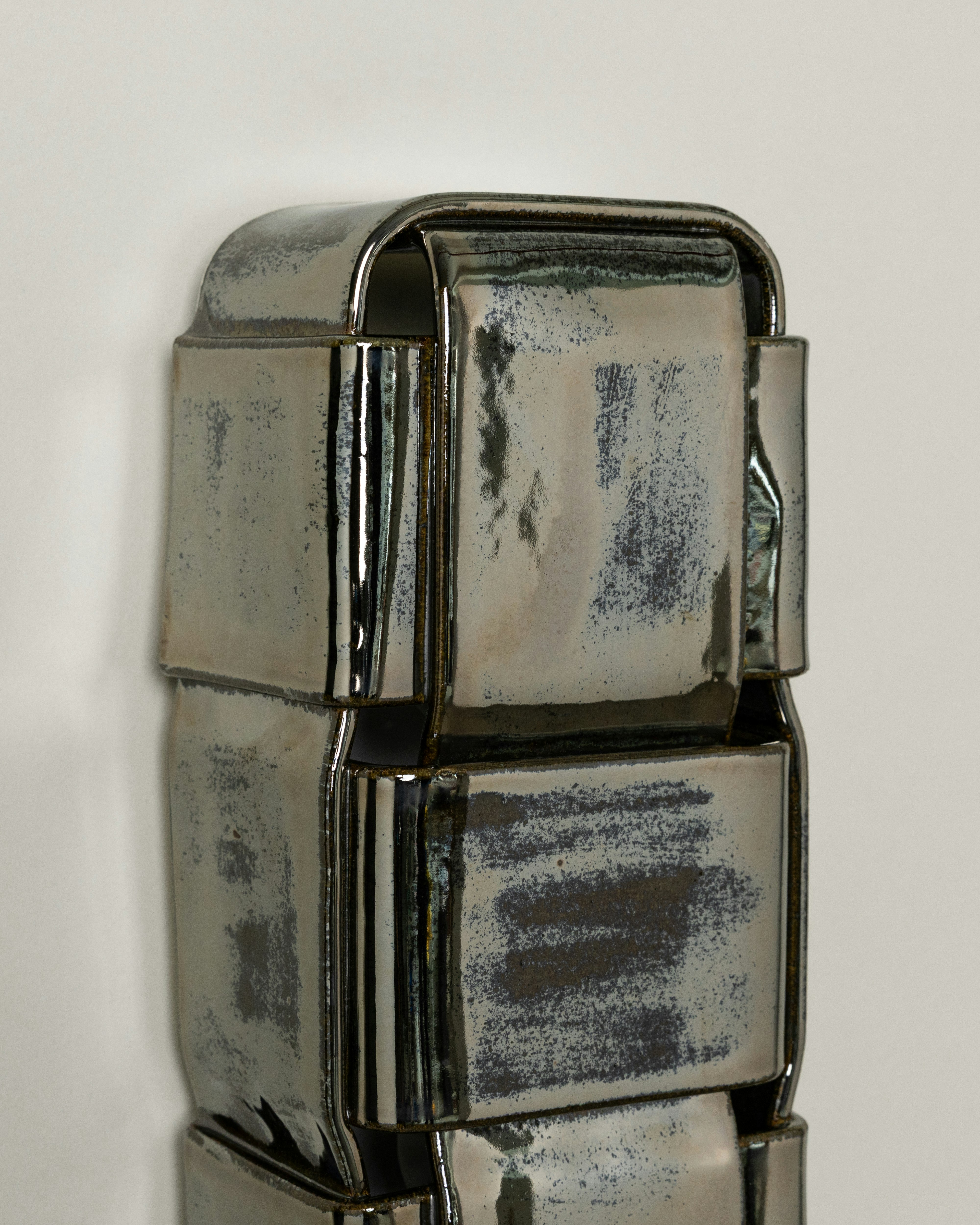 Stria 3 Sconce - Obsidian