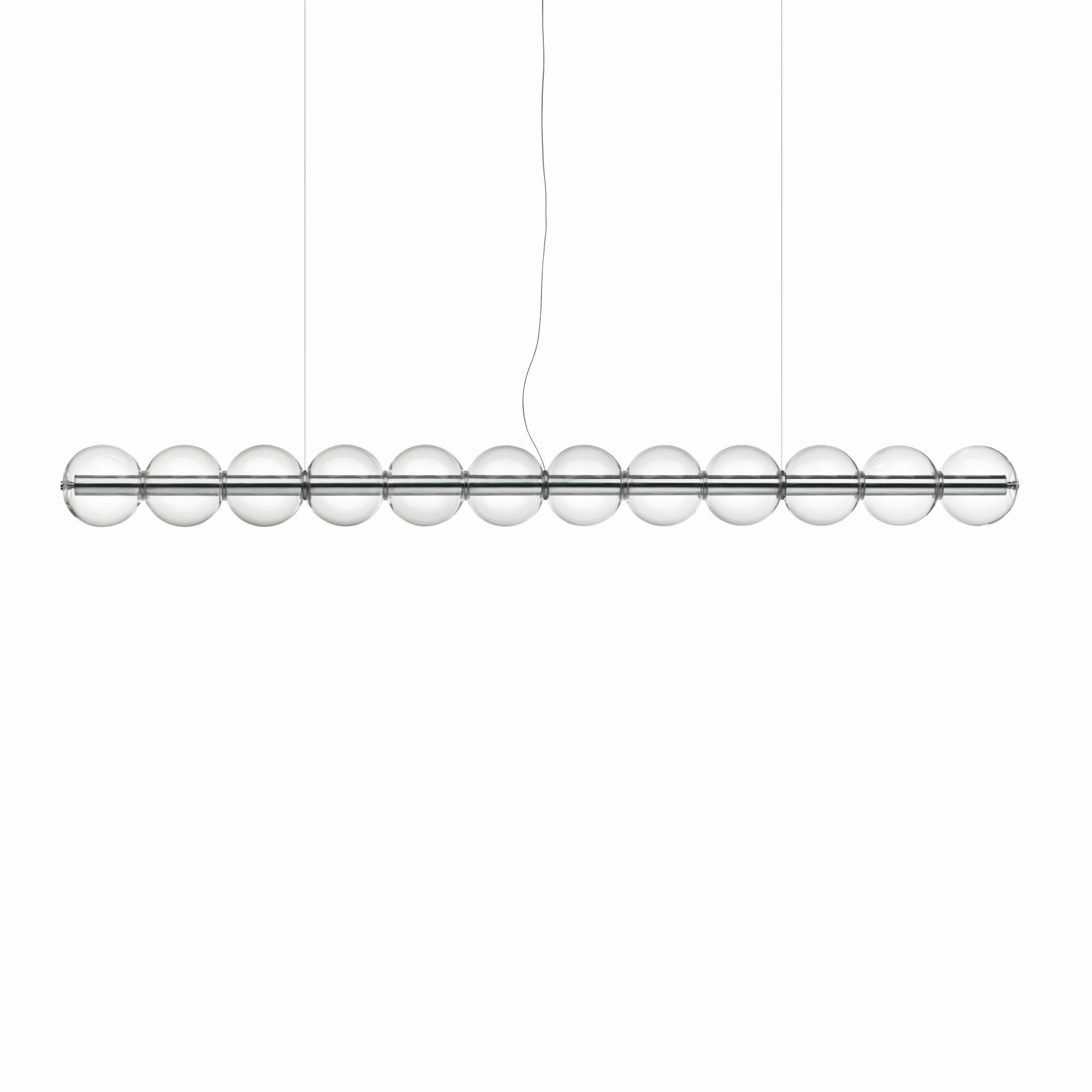 A Luce Sferica Pendant viewed from the front