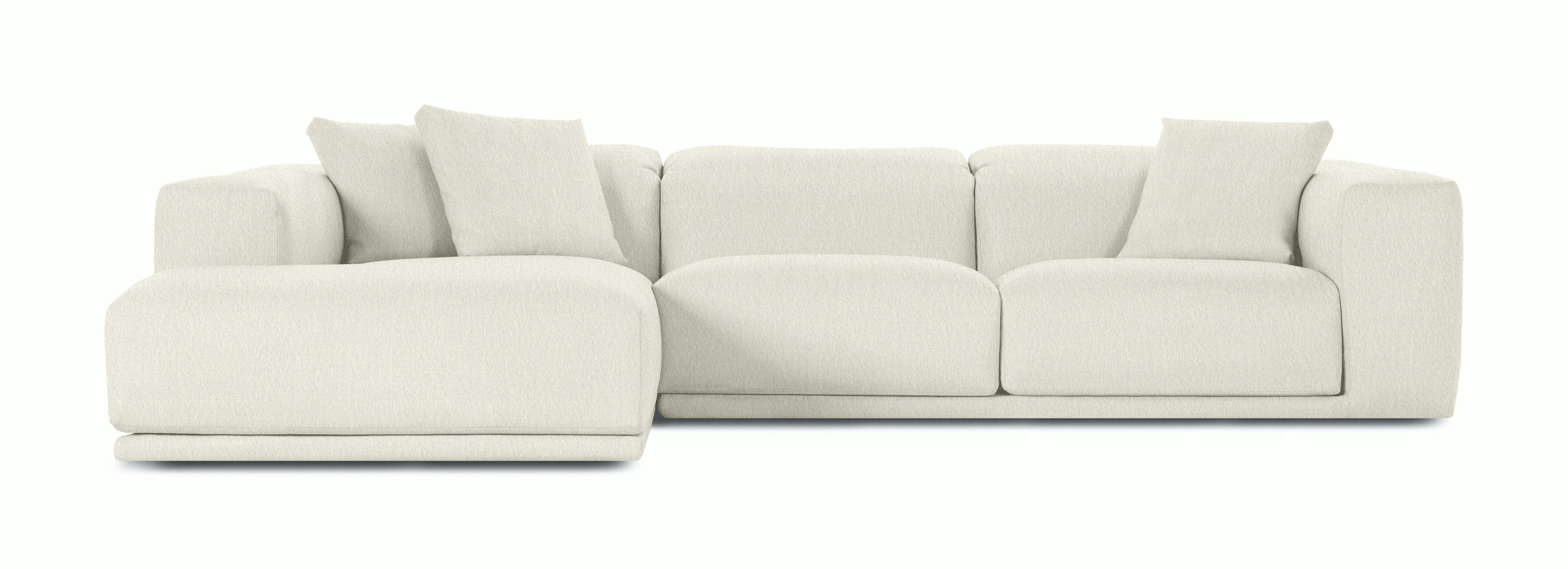 Kelston Sectional Chaise Left - Album Linen,  Magnolia